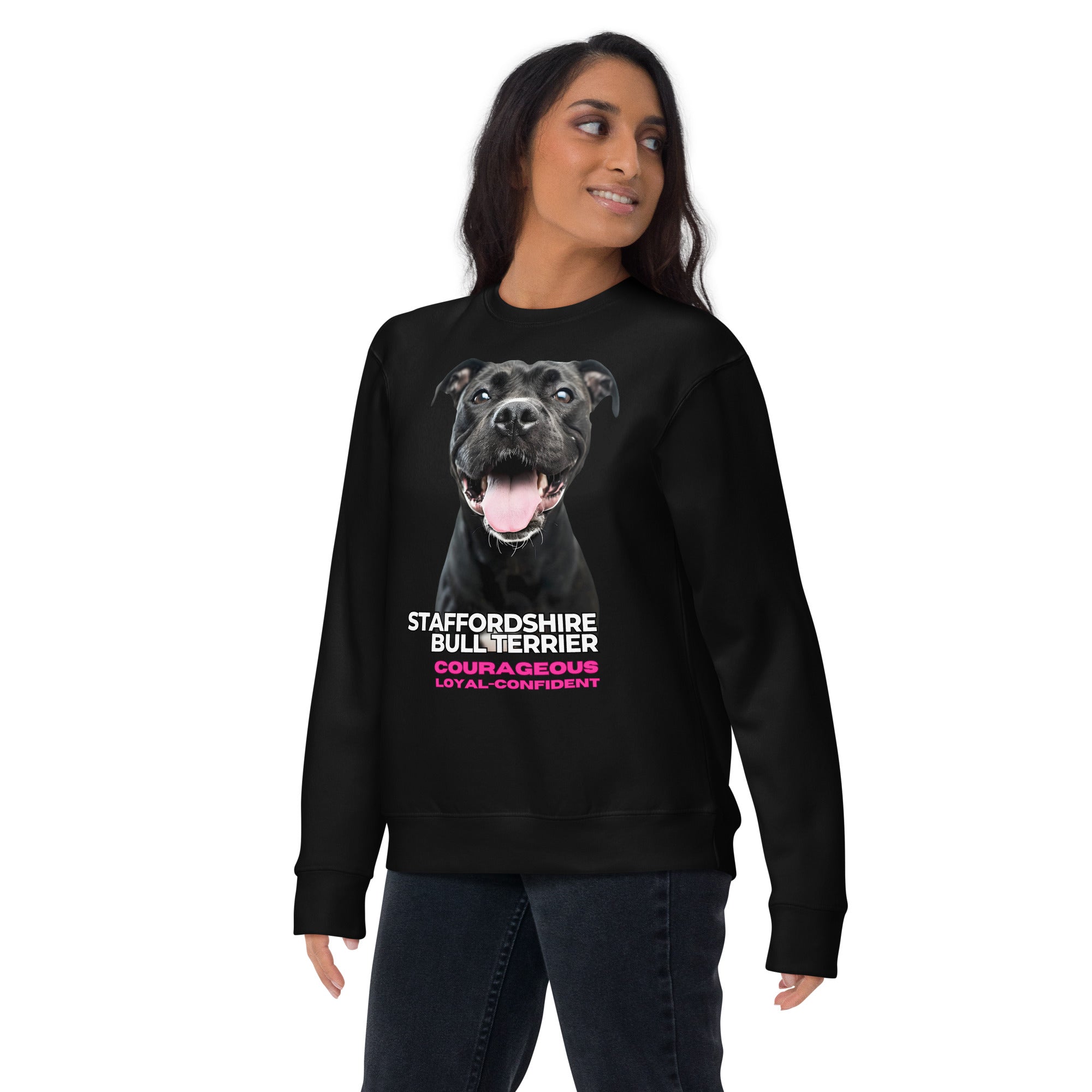 Staffordshire Bull Terrier Unisex Premium Sweatshirt