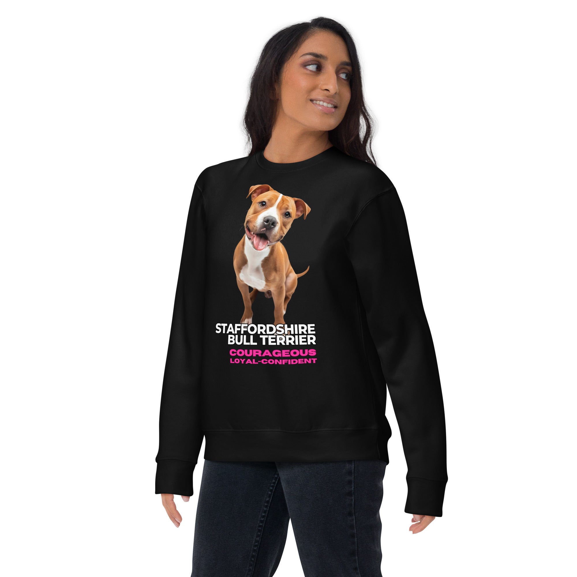 Staffordshire Bull Terrier Unisex Premium Sweatshirt