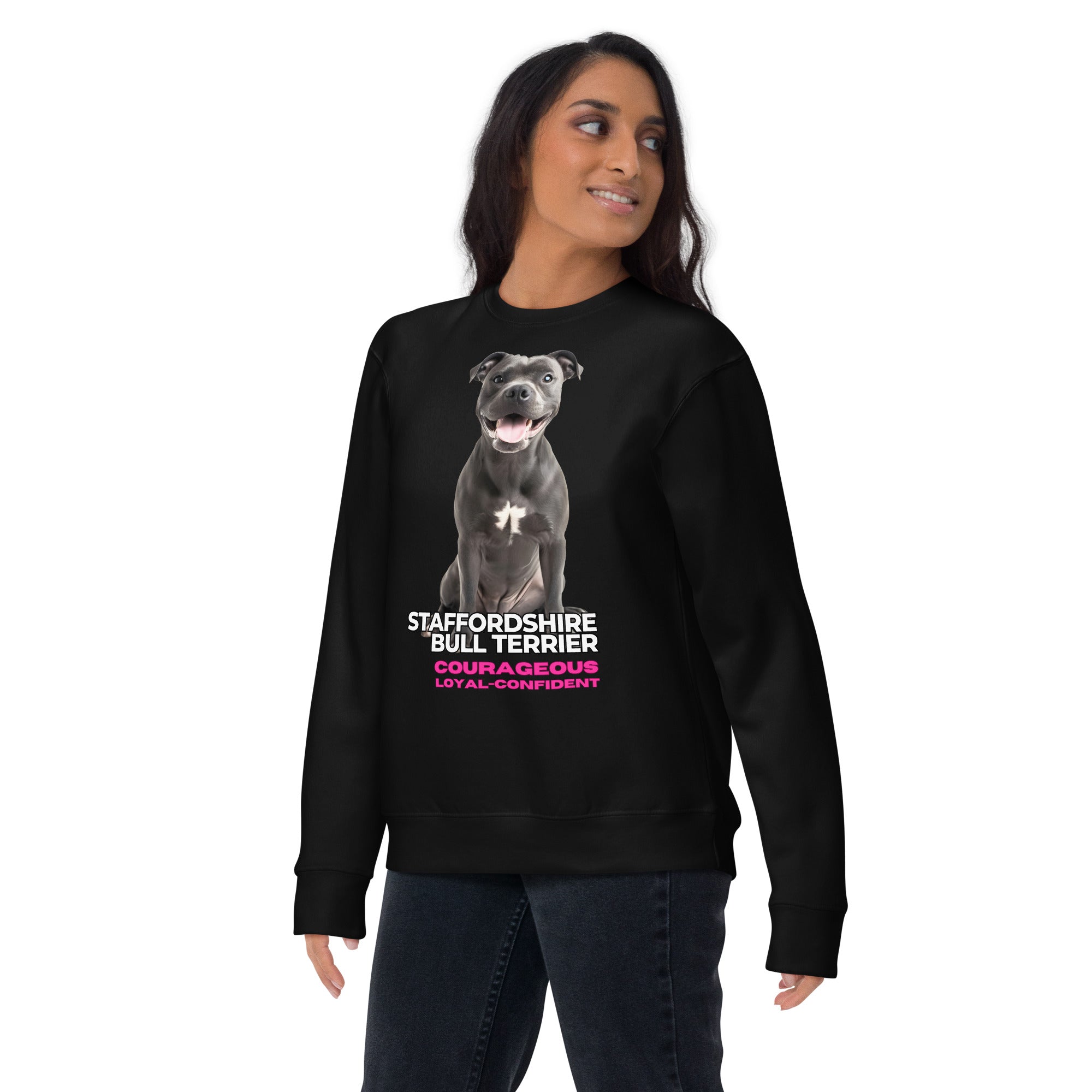 Staffordshire Bull Terrier Unisex Premium Sweatshirt