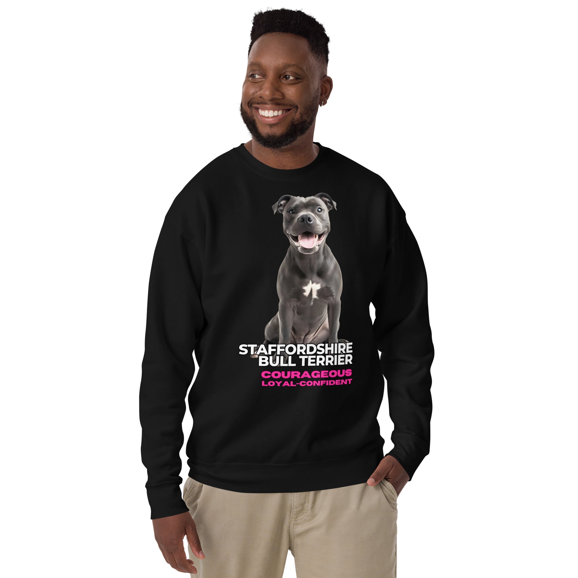 Staffordshire Bull Terrier Unisex Premium Sweatshirt