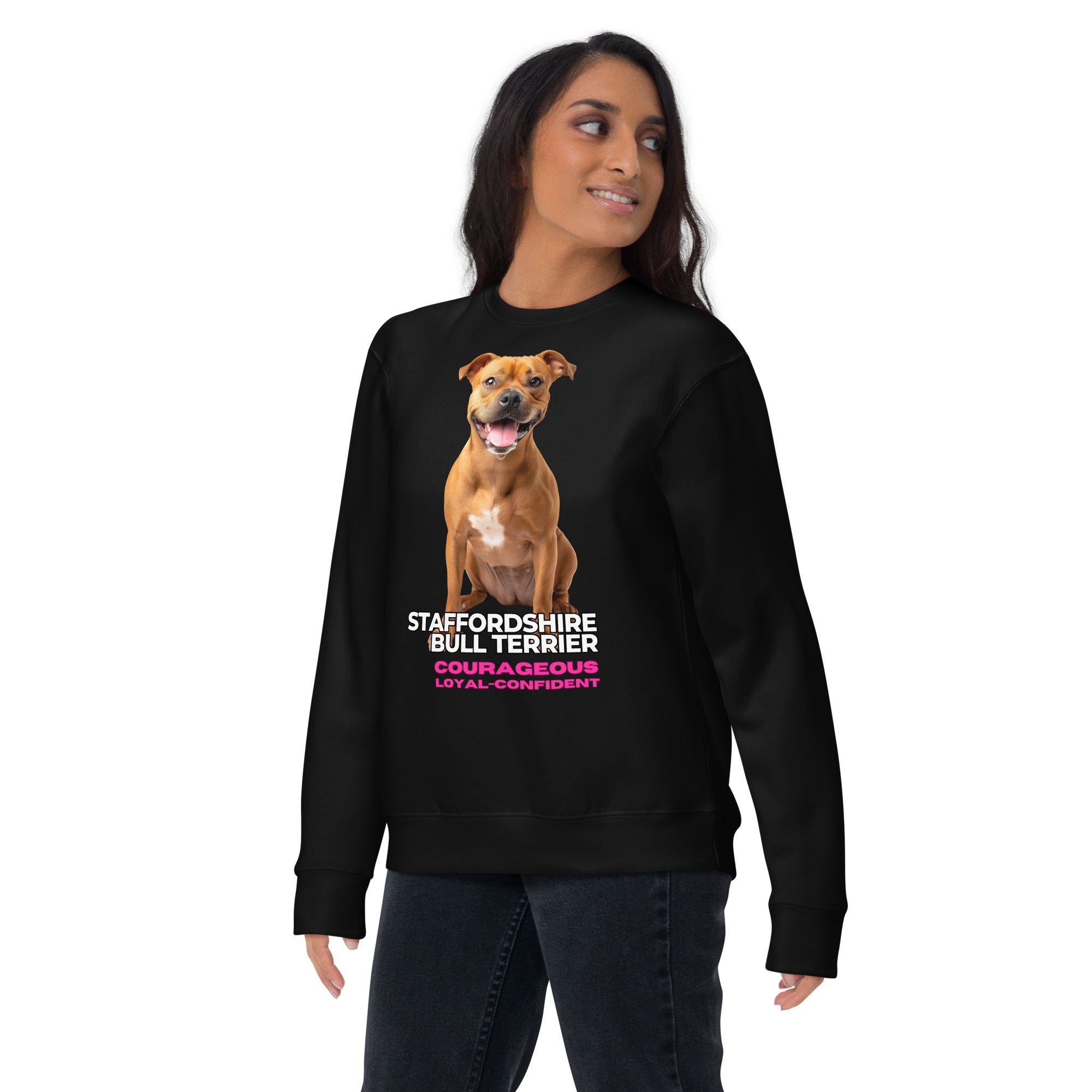 Staffordshire Bull Terrier Unisex Premium Sweatshirt