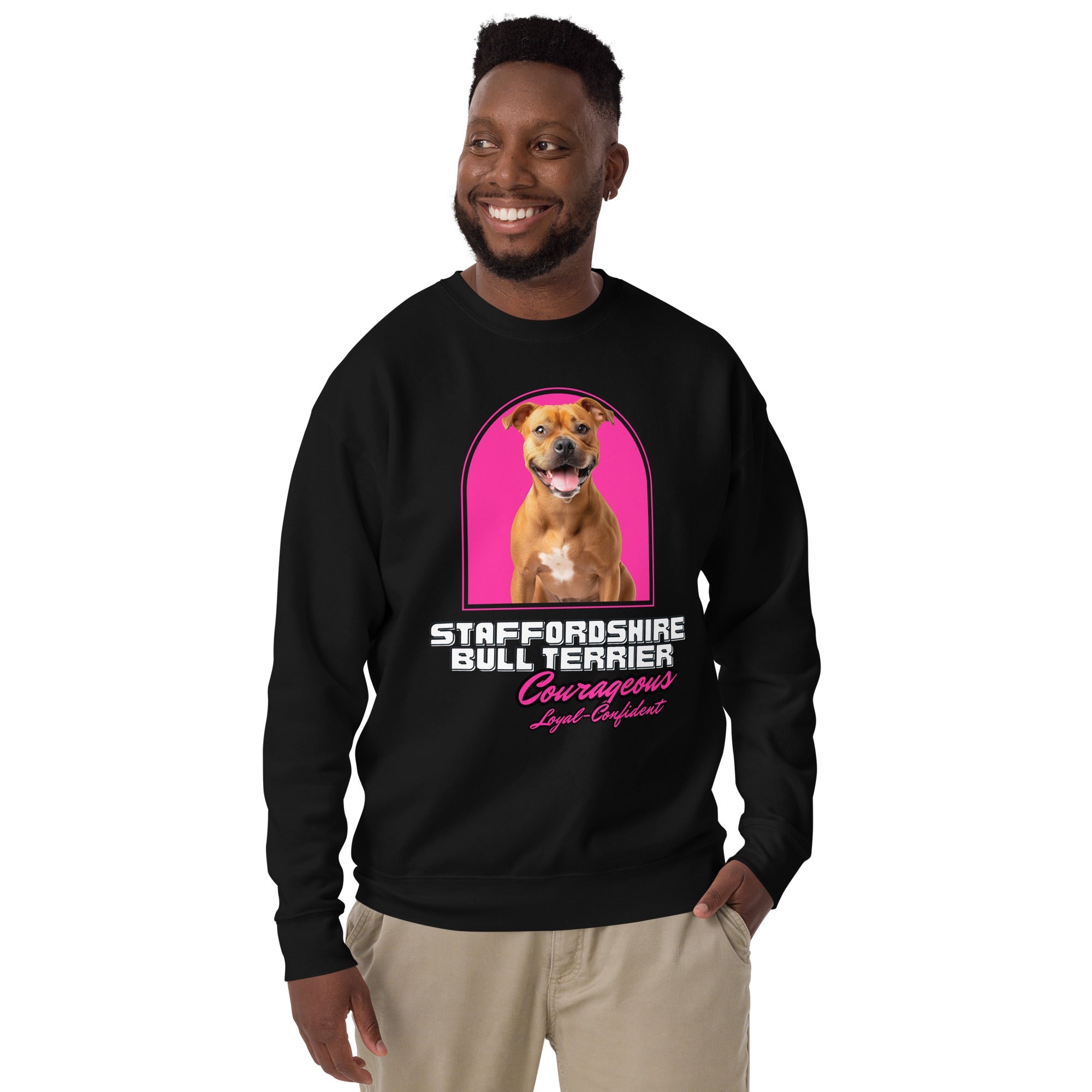 Staffordshire Bull Terrier Unisex Premium Sweatshirt