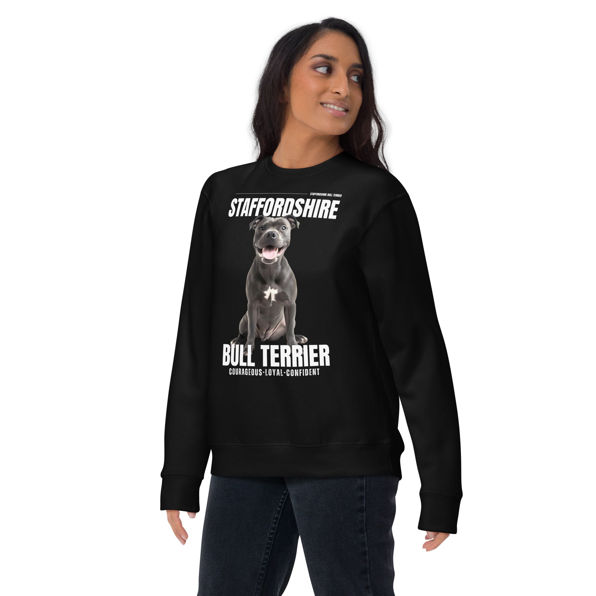 Staffordshire Bull Terrier Unisex Premium Sweatshirt