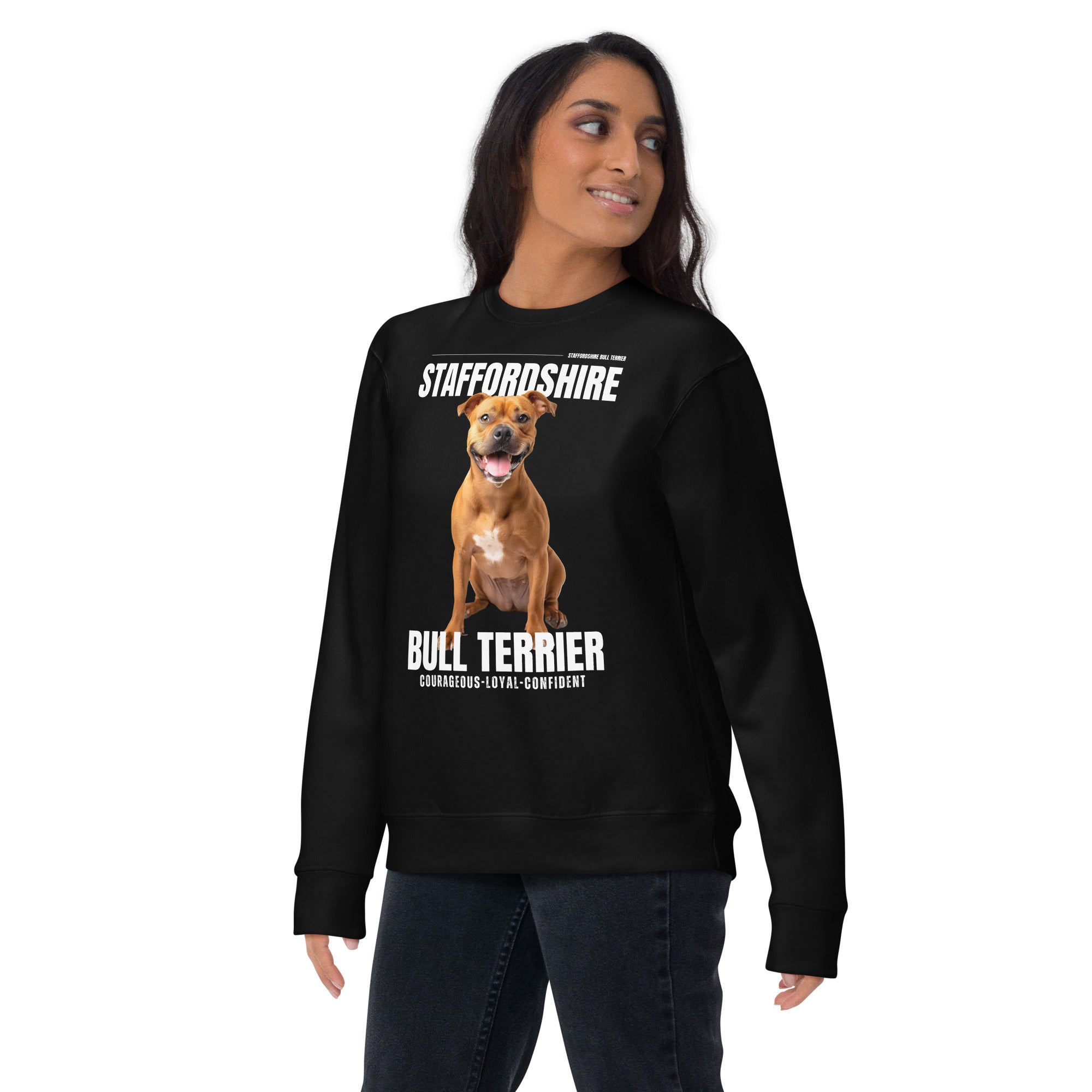 Staffordshire Bull Terrier Unisex Premium Sweatshirt