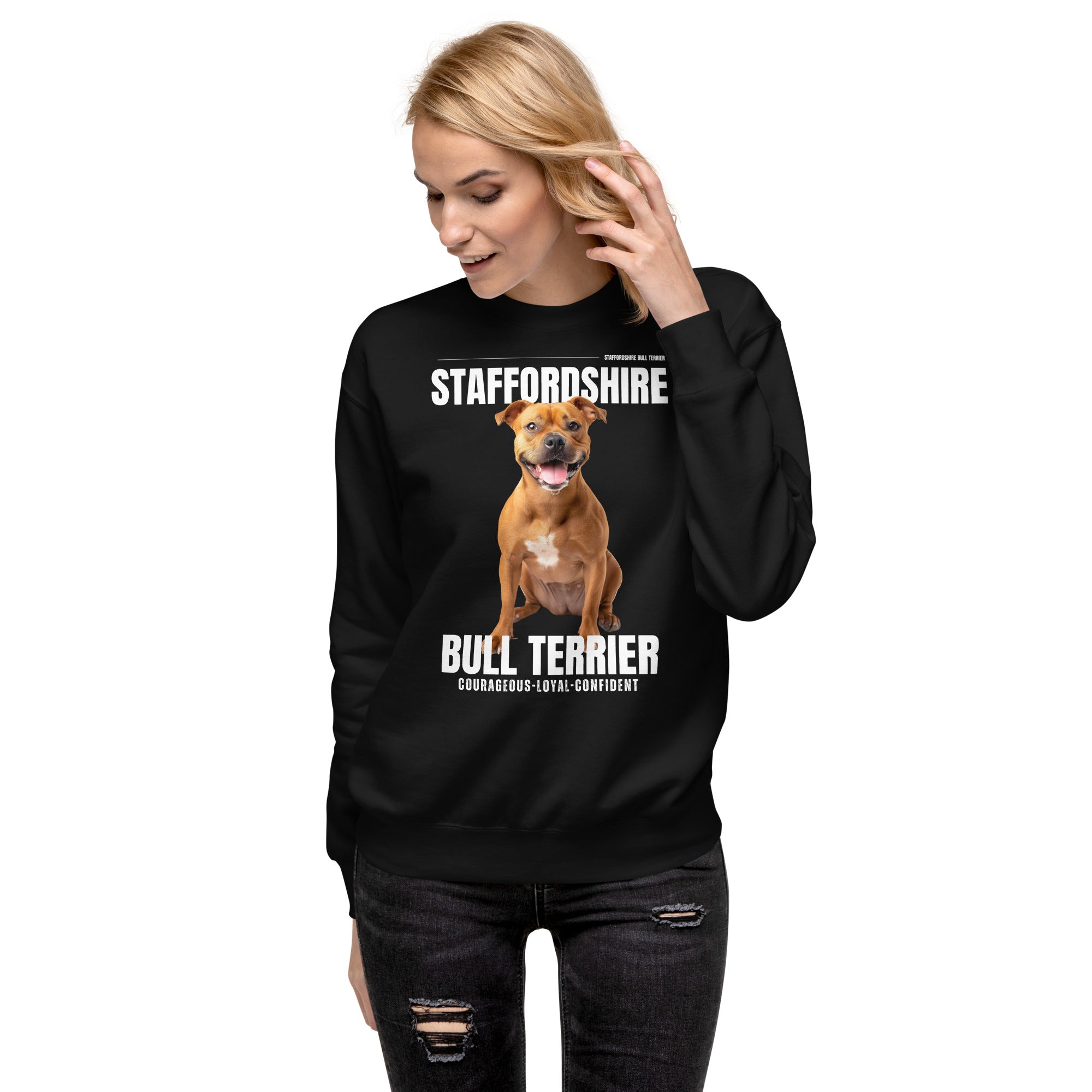 Staffordshire Bull Terrier Unisex Premium Sweatshirt