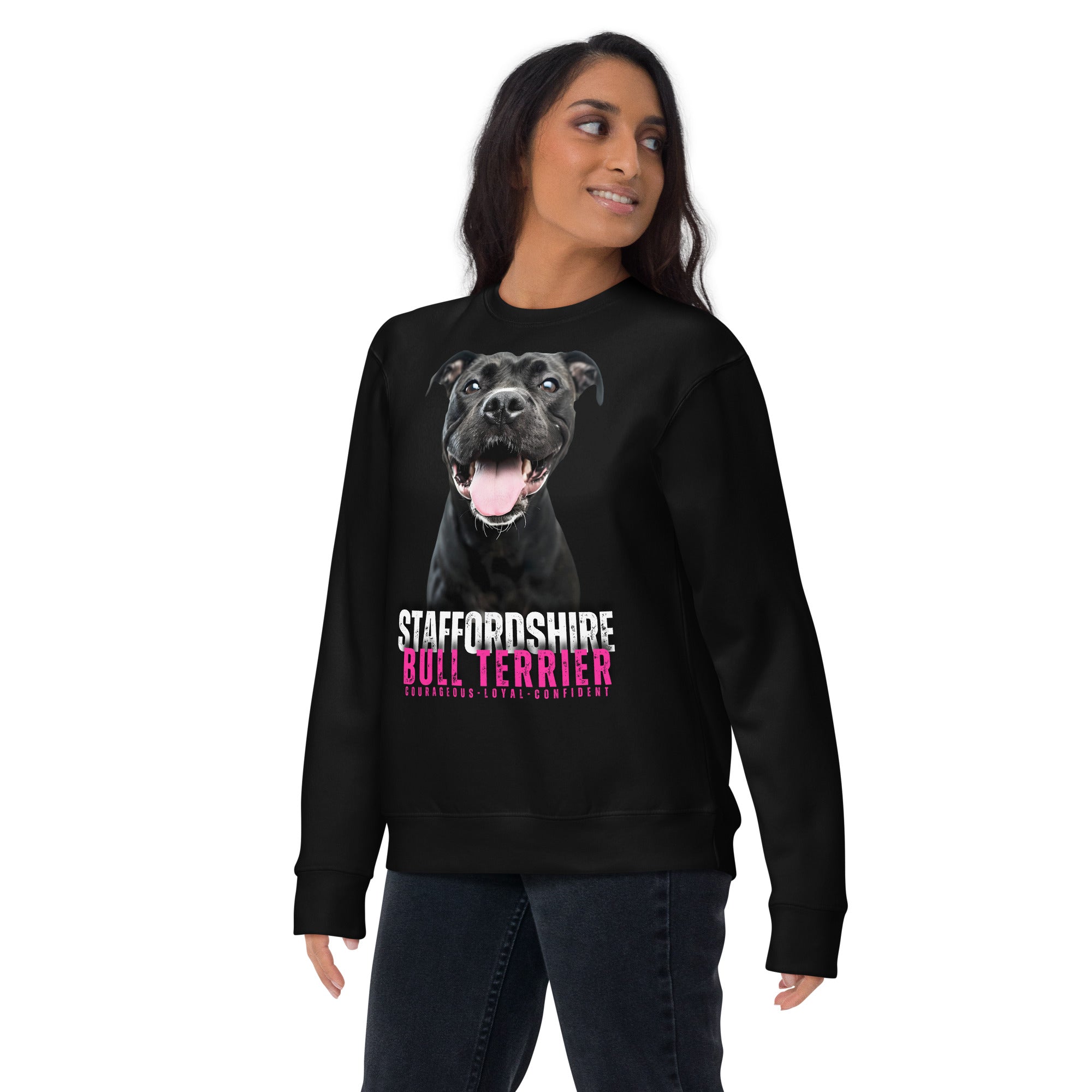 Staffordshire Bull Terrier Unisex Premium Sweatshirt