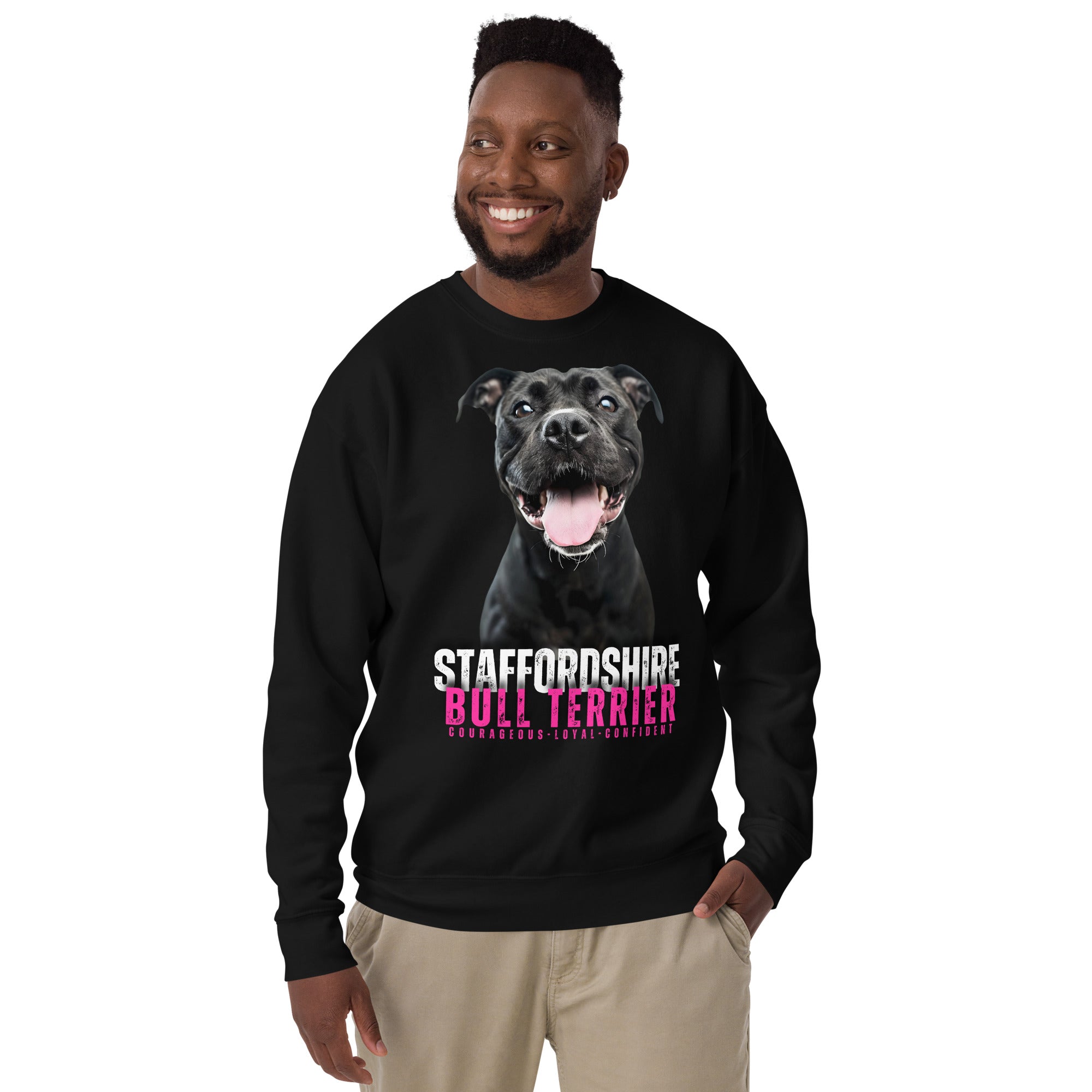 Staffordshire Bull Terrier Unisex Premium Sweatshirt