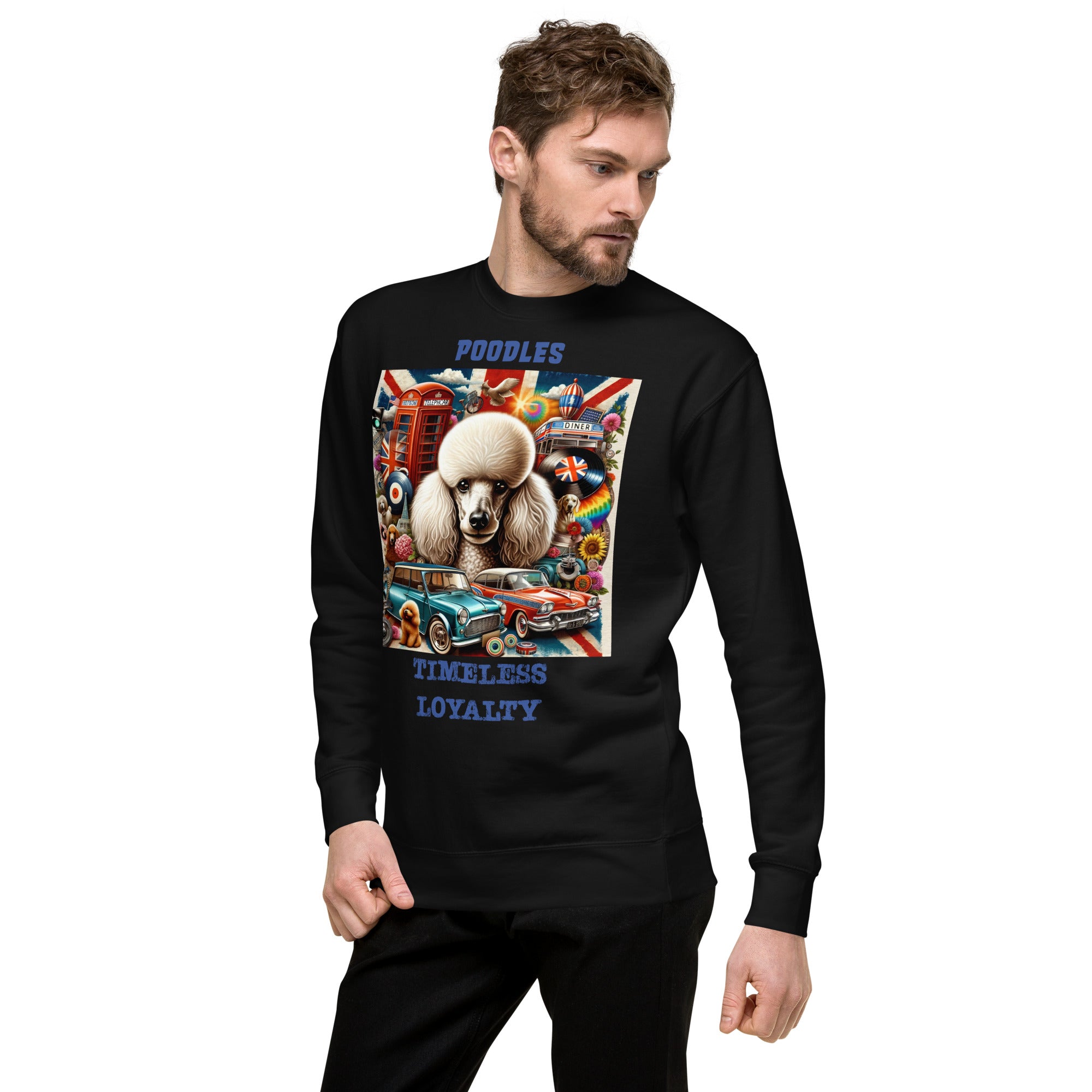 Poodle Unisex Premium Sweatshirt