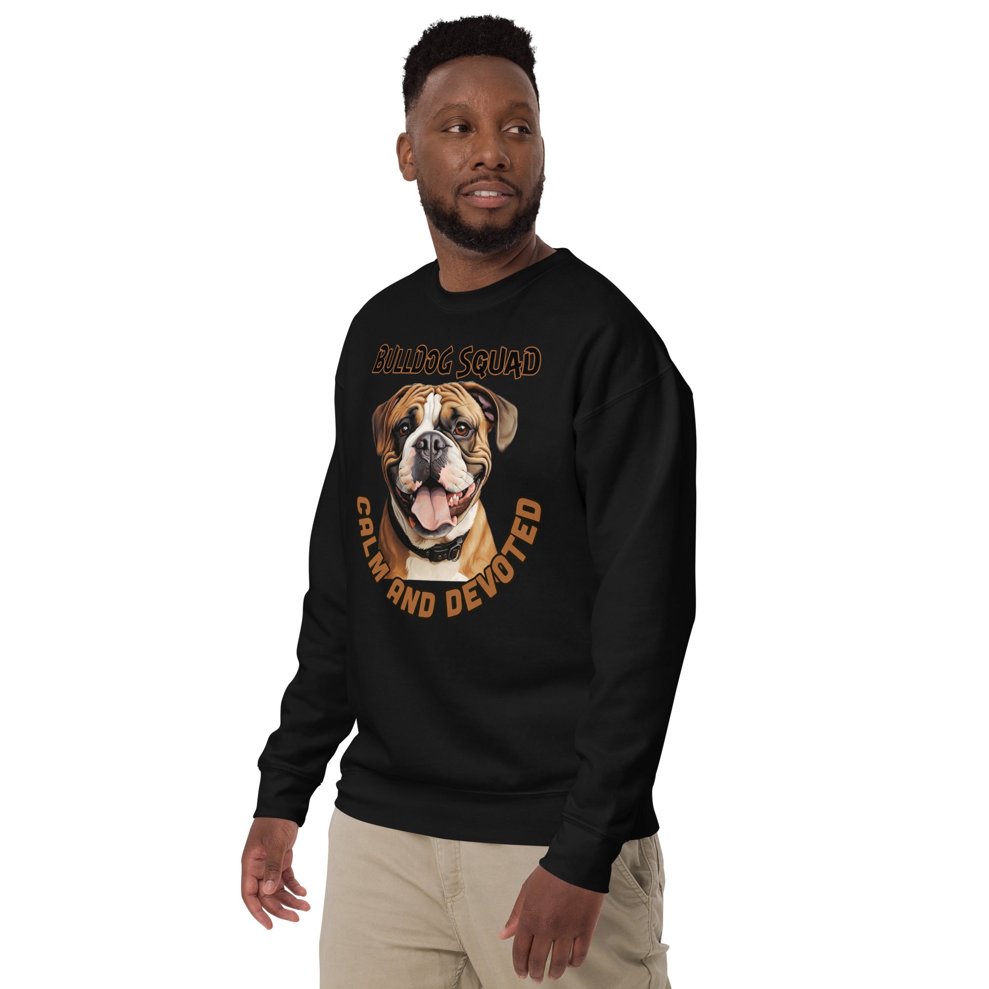 English Bulldog Unisex Premium Sweatshirt