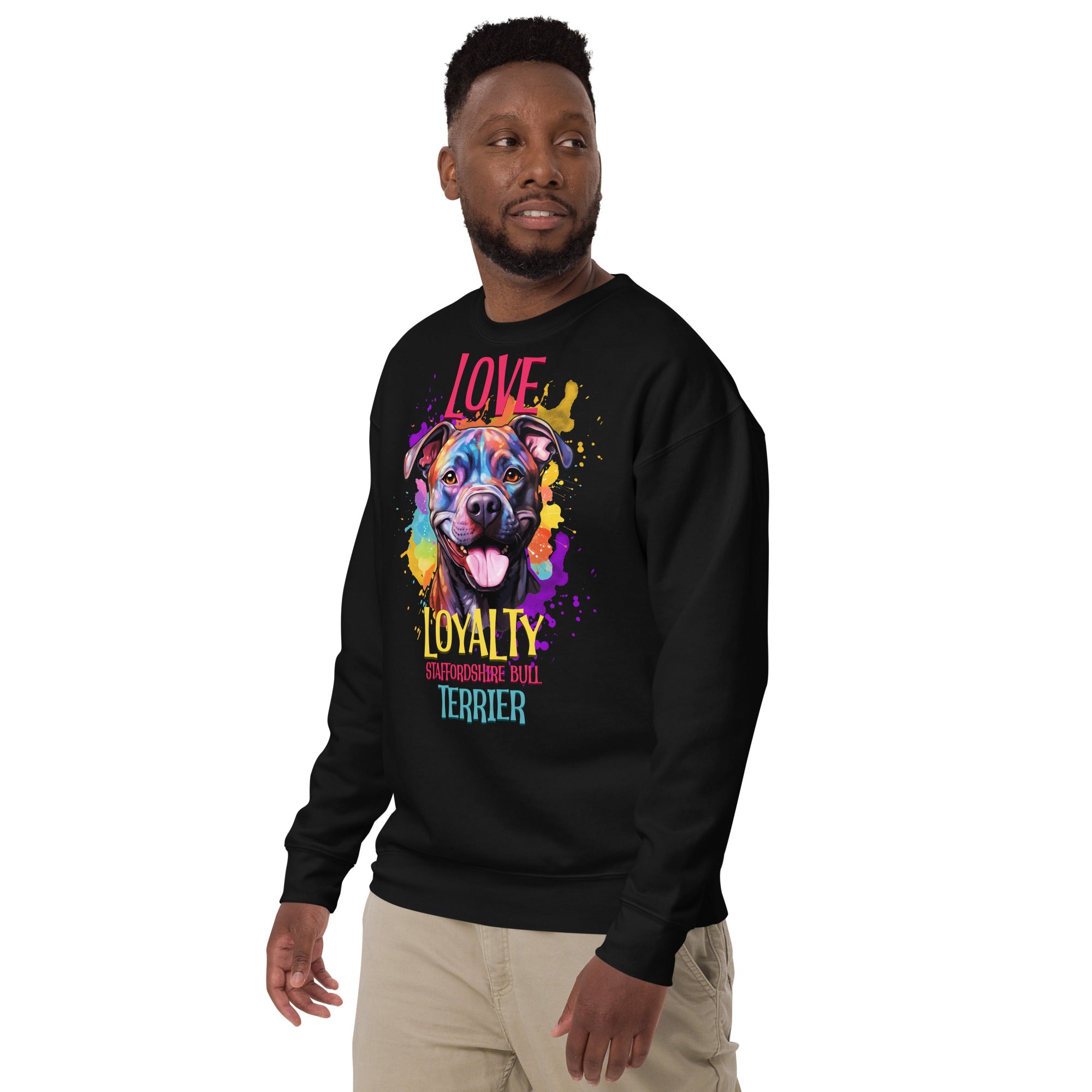 Staffordshire Bull Terrier Unisex Premium Sweatshirt