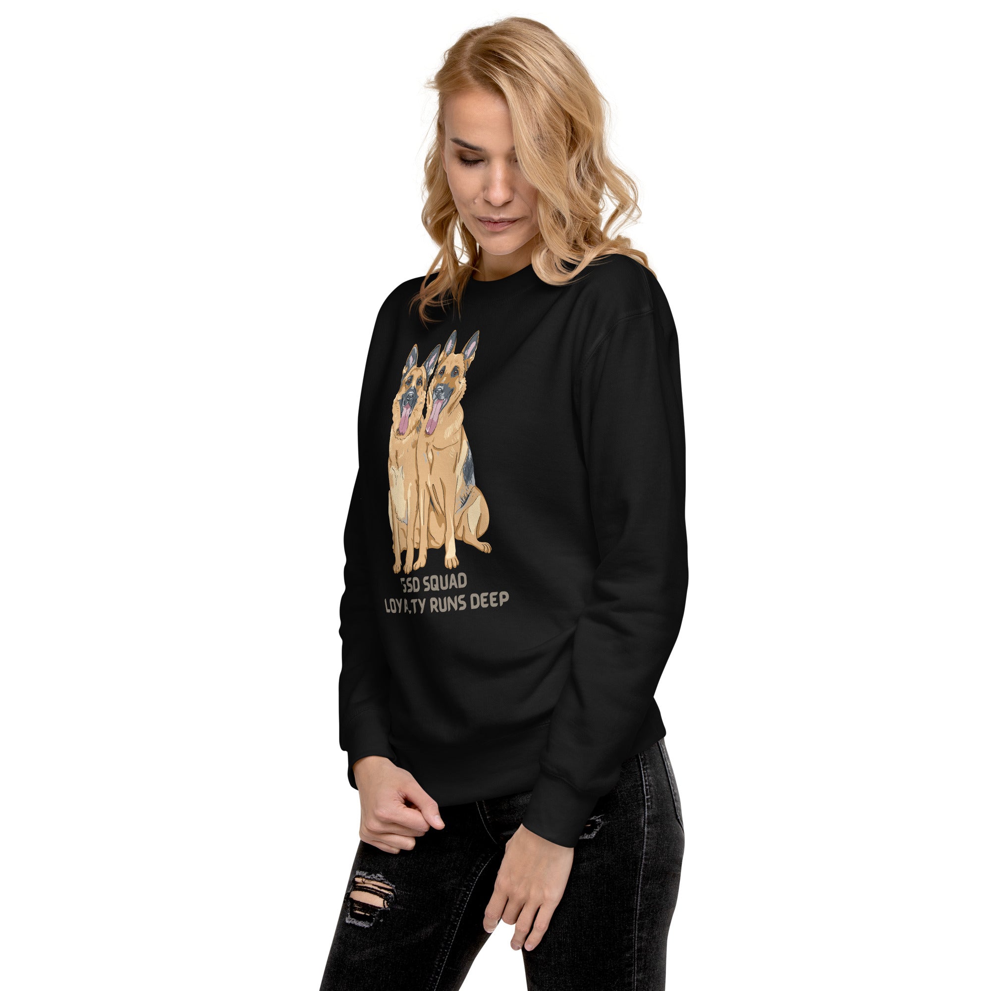 German Shephard Unisex Premium Sweatshirt