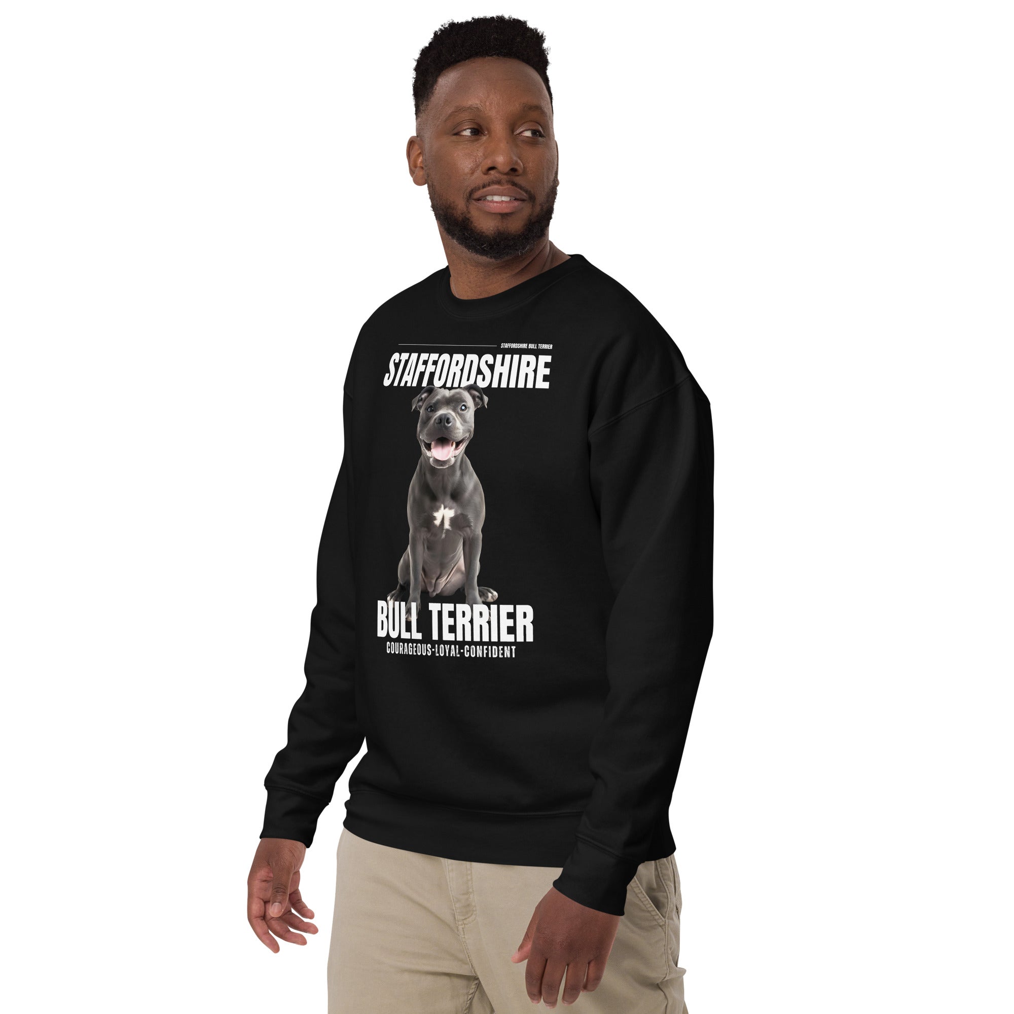 Staffordshire Bull Terrier Unisex Premium Sweatshirt