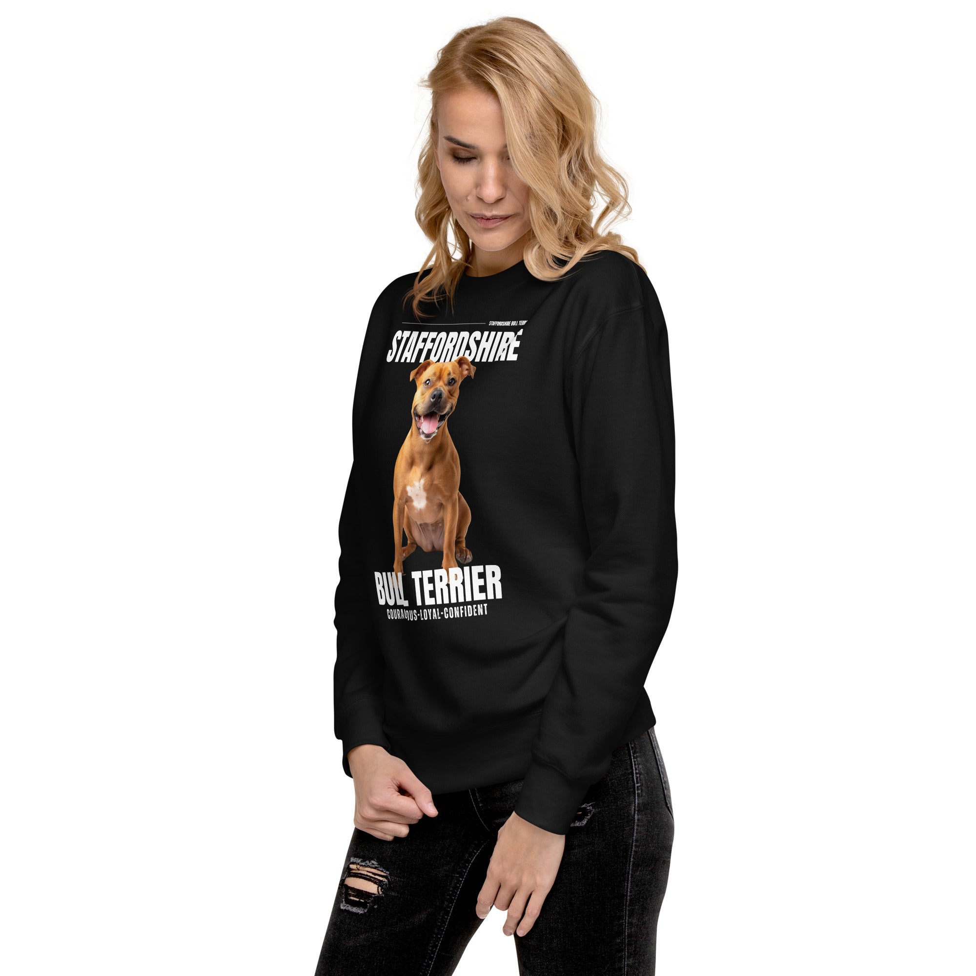 Staffordshire Bull Terrier Unisex Premium Sweatshirt