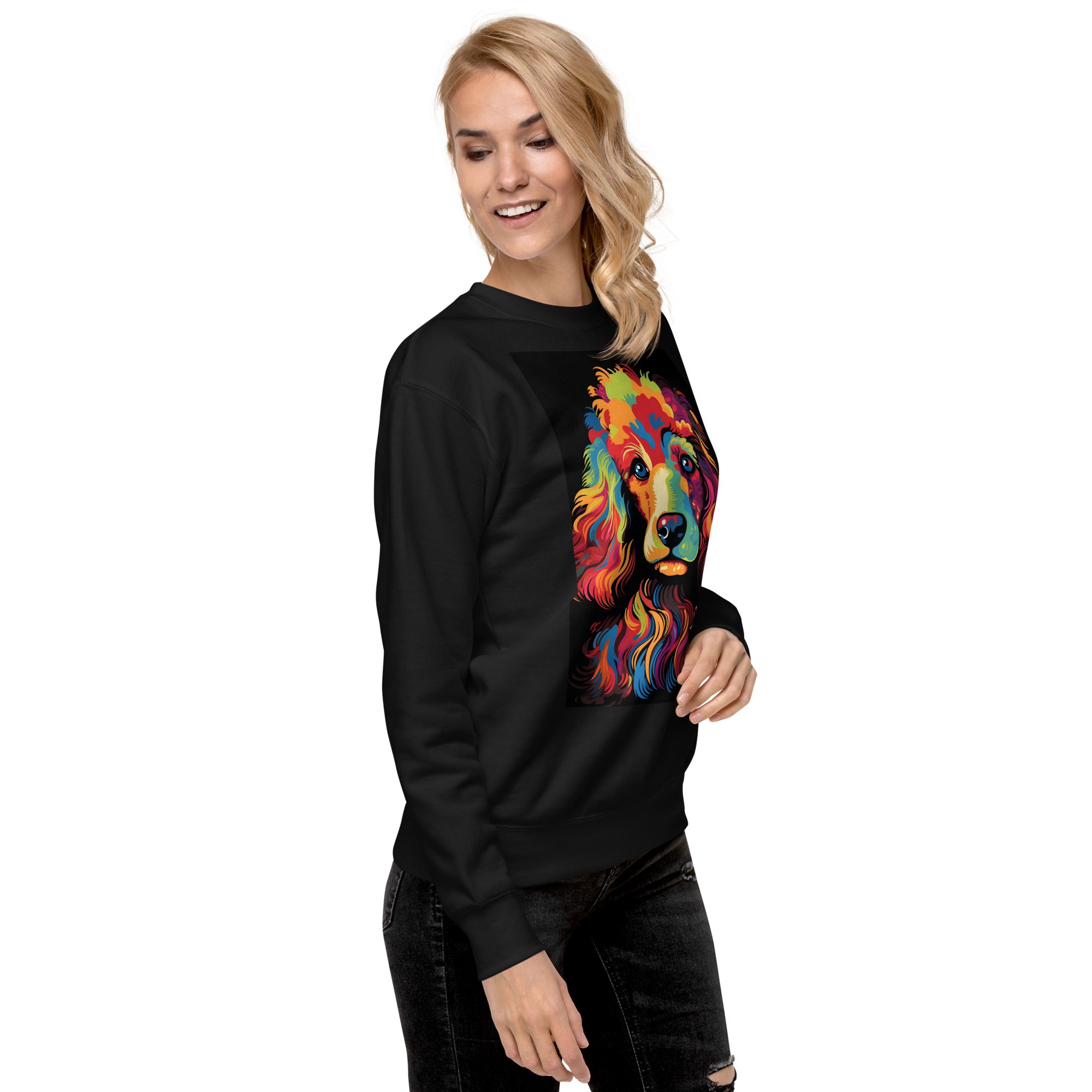 Poodle Unisex Premium Sweatshirt