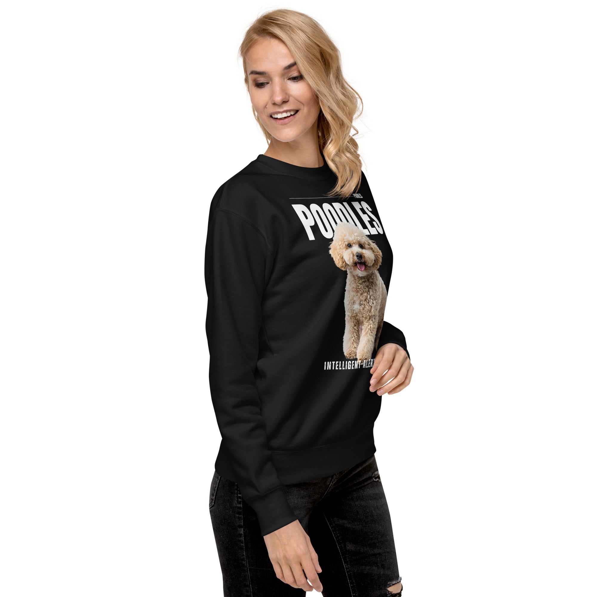 Poodle Unisex Premium Sweatshirt