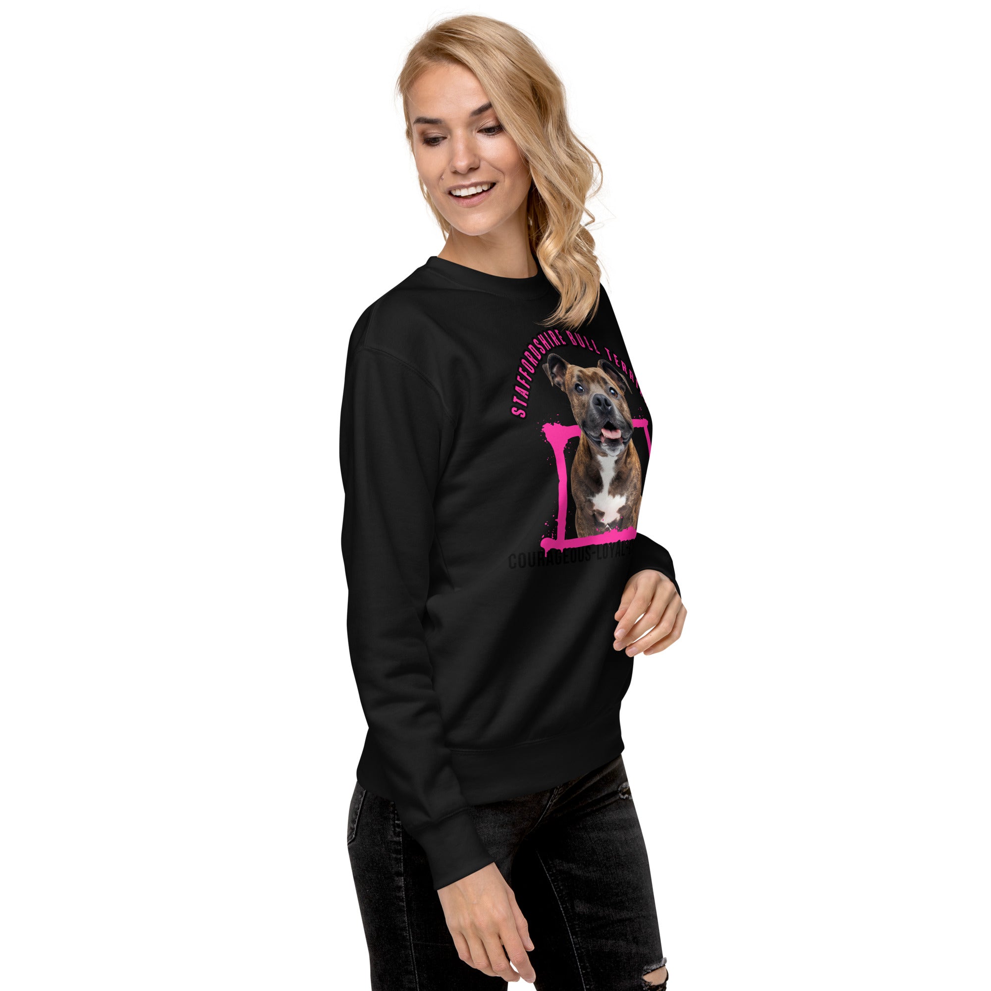 Staffordshire Bull Terrier Unisex Premium Sweatshirt