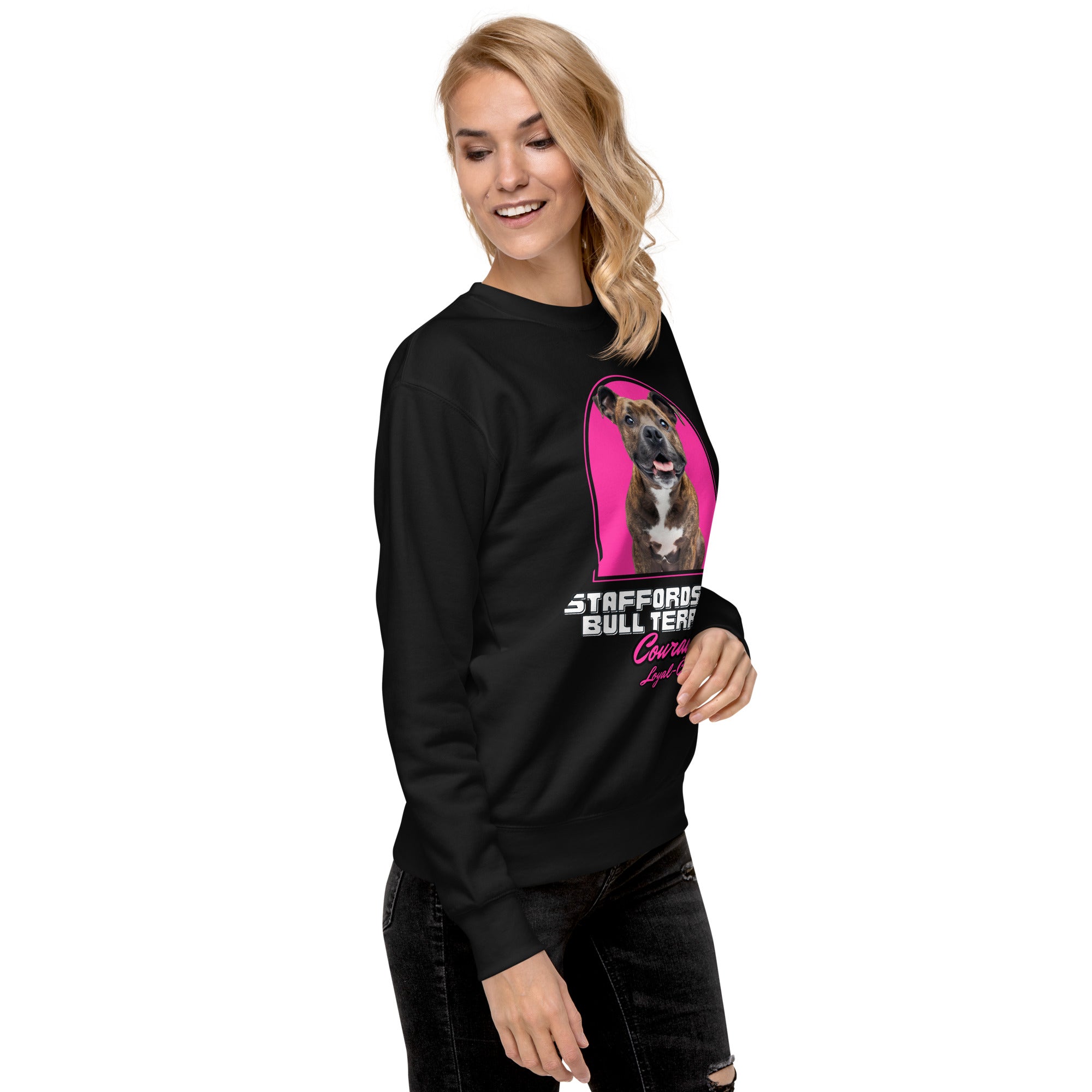 Staffordshire Bull Terrier Unisex Premium Sweatshirt