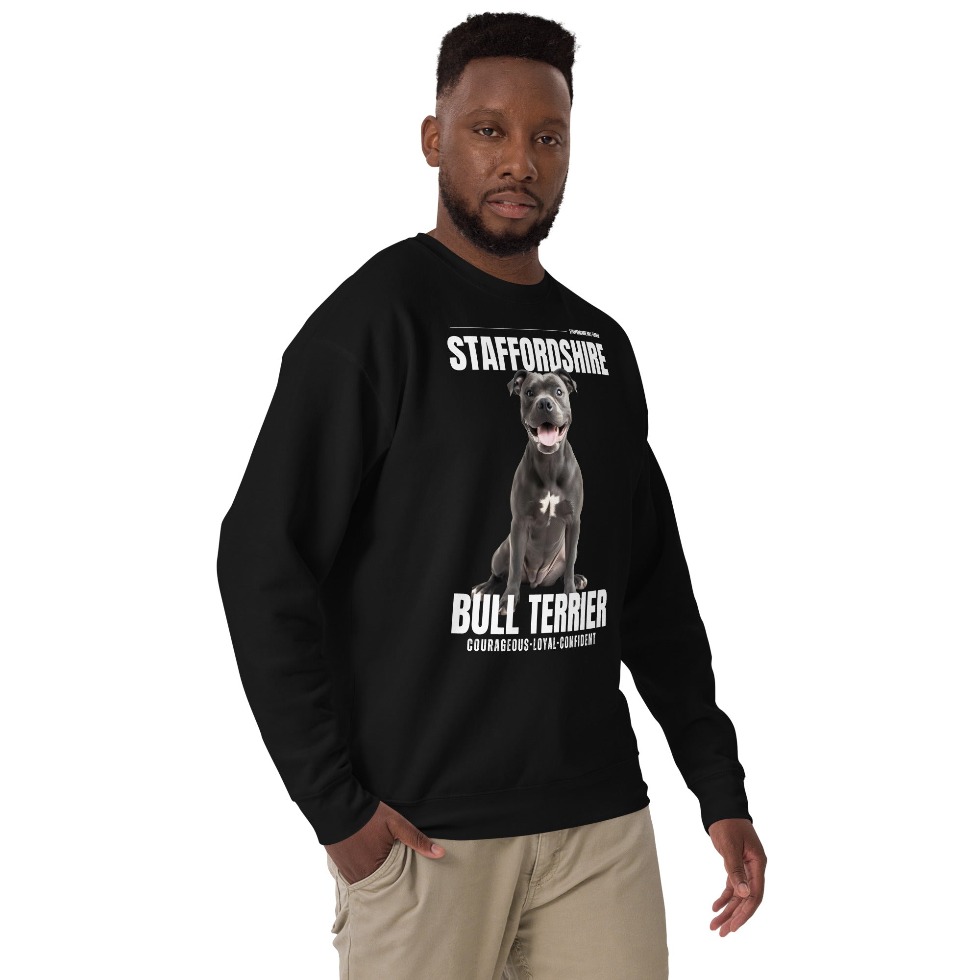 Staffordshire Bull Terrier Unisex Premium Sweatshirt