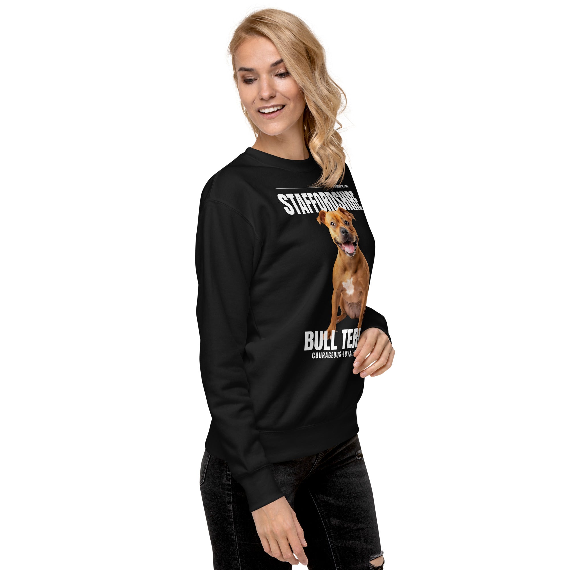 Staffordshire Bull Terrier Unisex Premium Sweatshirt