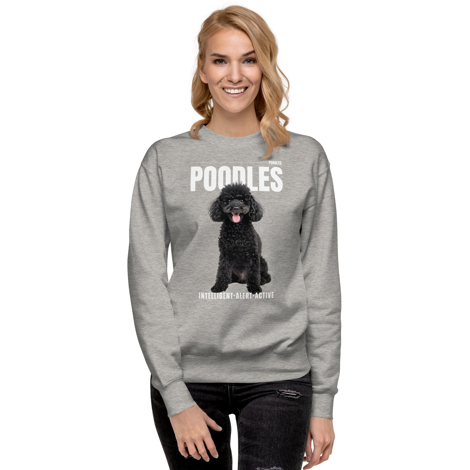 PoodleUnisex Premium Sweatshirt