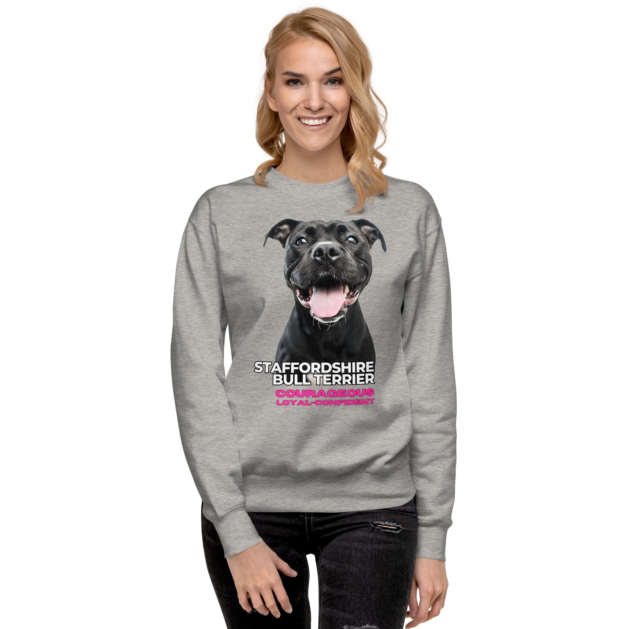 Staffordshire Bull Terrier Unisex Premium Sweatshirt