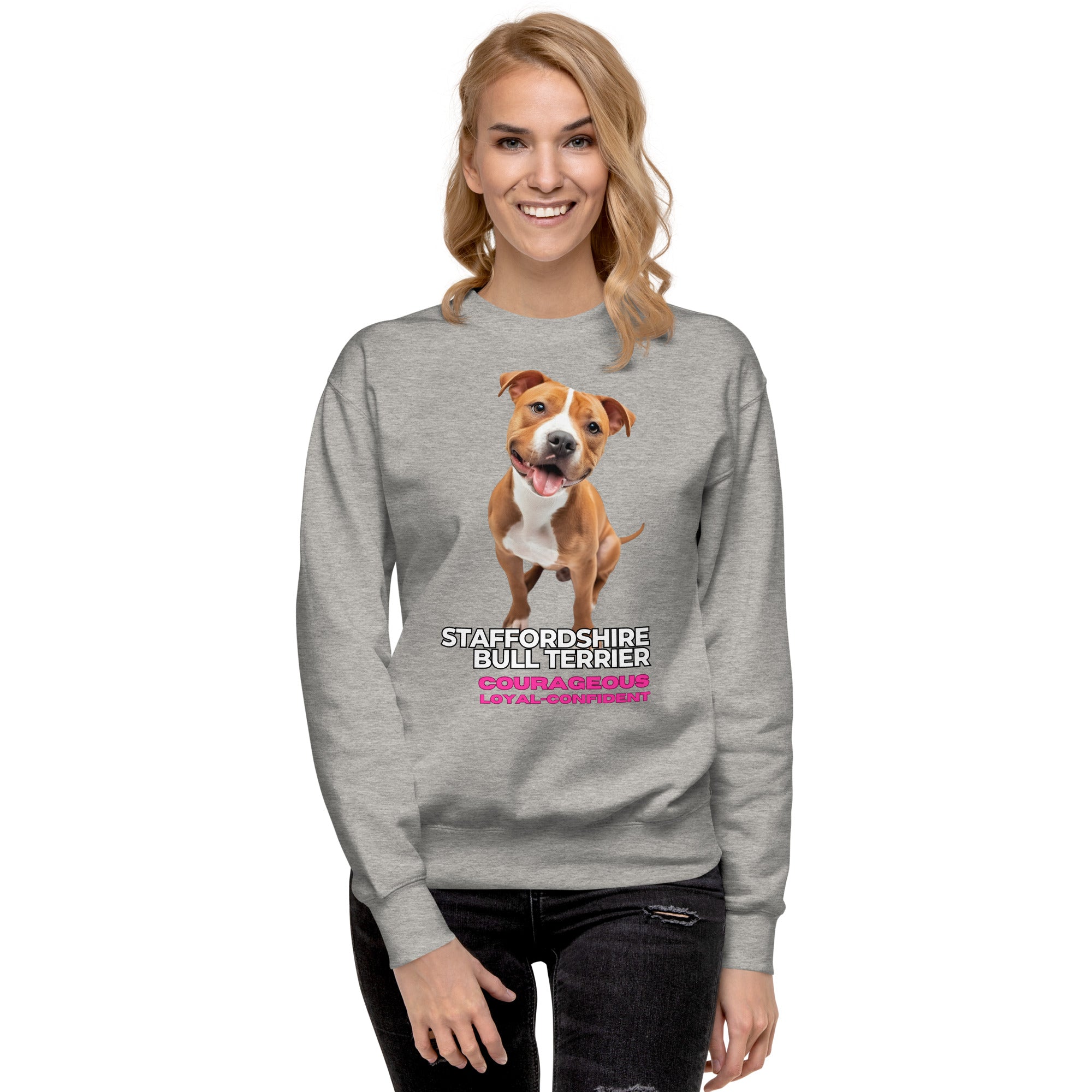 Staffordshire Bull Terrier Unisex Premium Sweatshirt