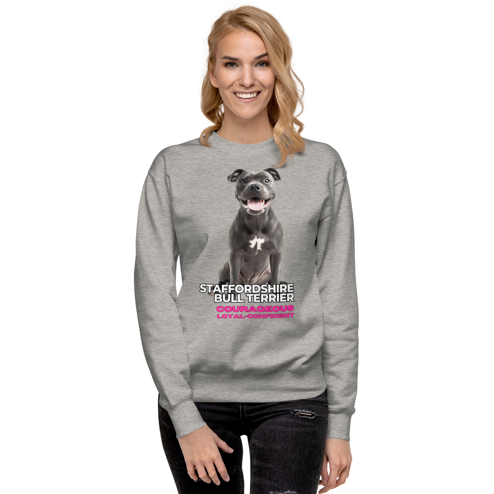 Staffordshire Bull Terrier Unisex Premium Sweatshirt