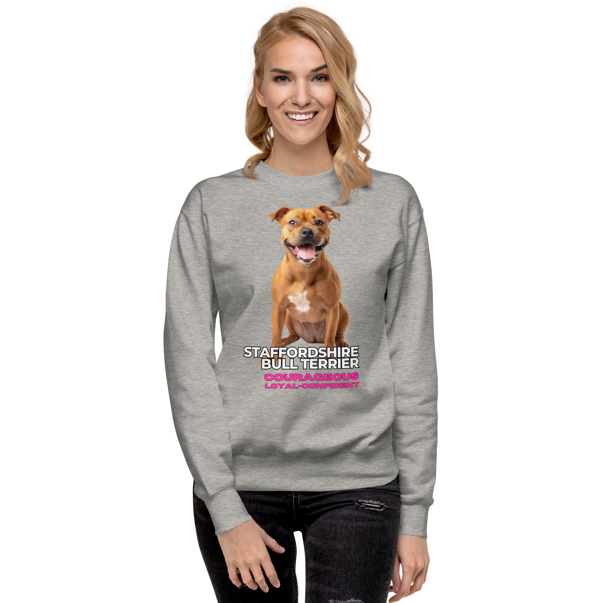 Staffordshire Bull Terrier Unisex Premium Sweatshirt