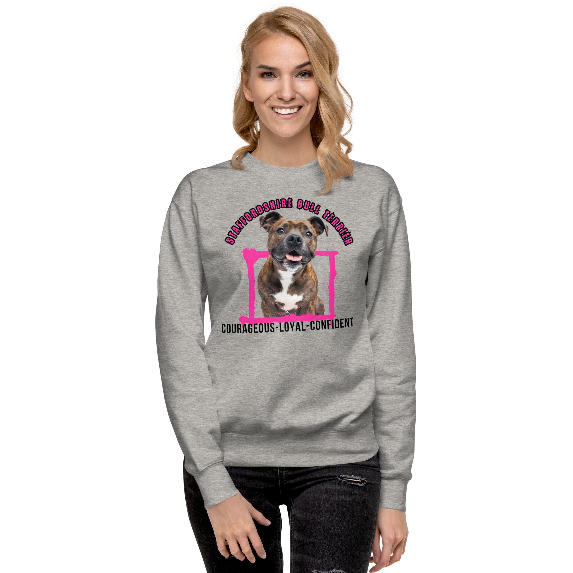 Staffordshire Bull Terrier Unisex Premium Sweatshirt