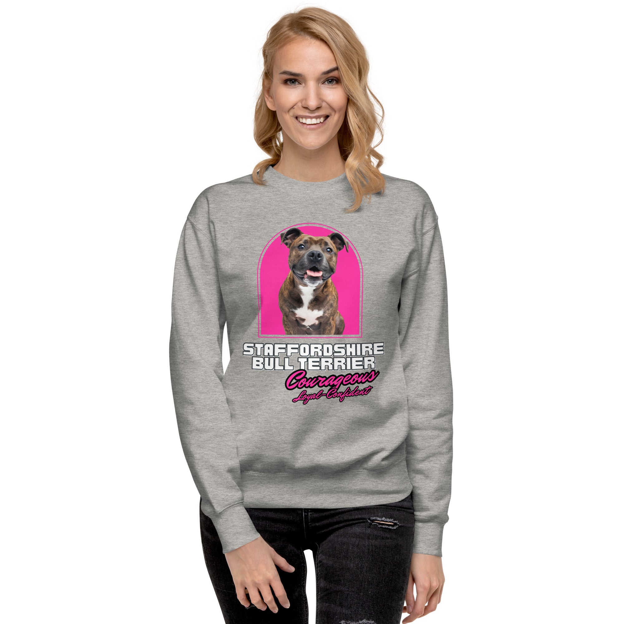 Staffordshire Bull Terrier Unisex Premium Sweatshirt