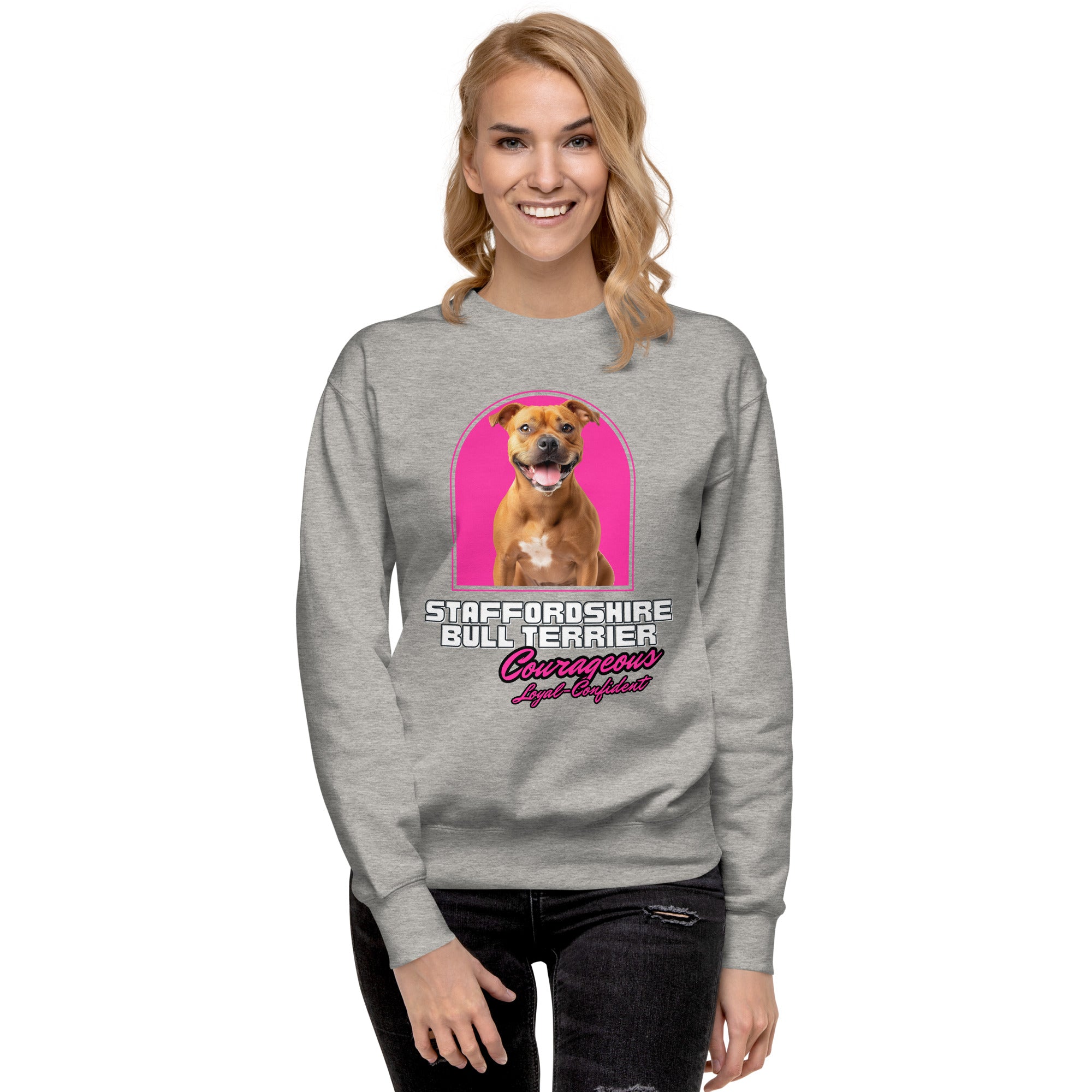 Staffordshire Bull Terrier Unisex Premium Sweatshirt