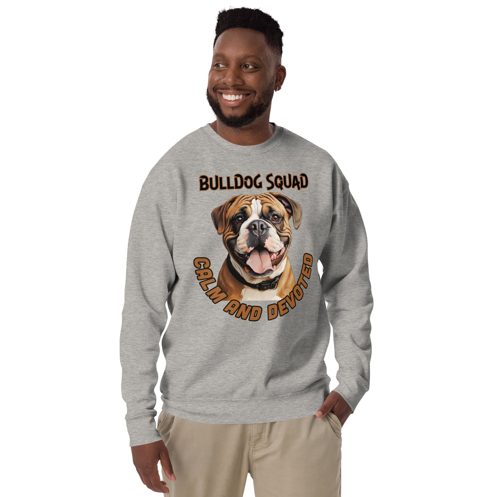 English Bulldog Unisex Premium Sweatshirt