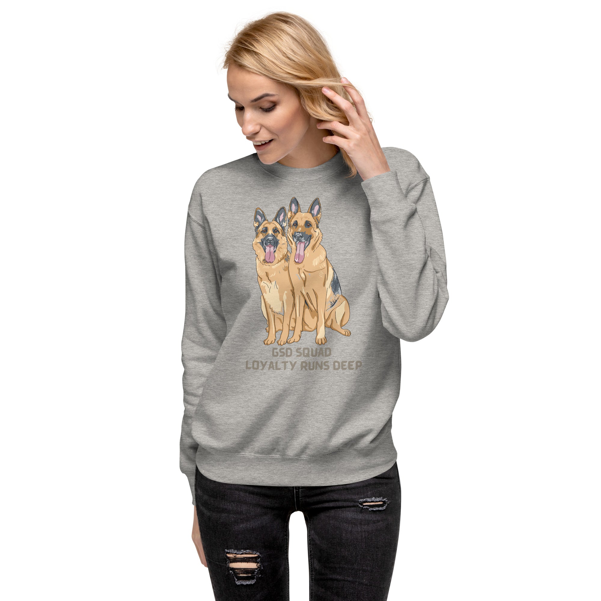 German Shephard Unisex Premium Sweatshirt