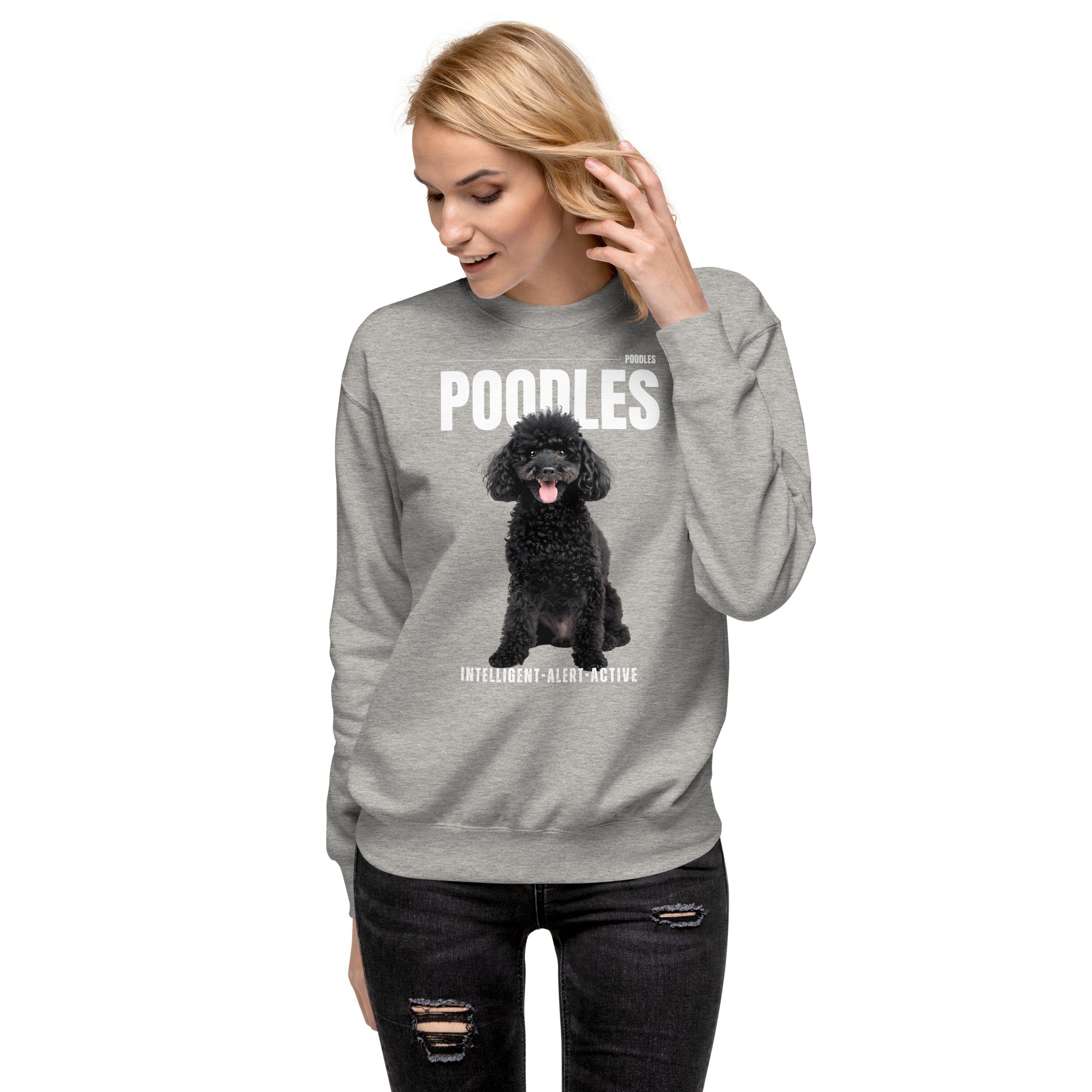 PoodleUnisex Premium Sweatshirt