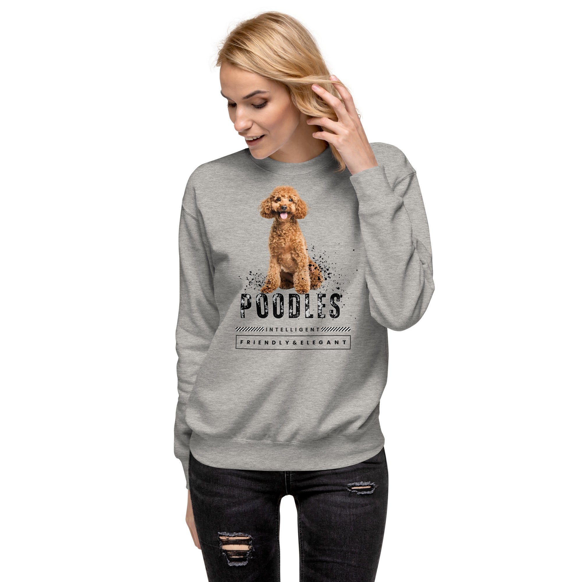 PoodleUnisex Premium Sweatshirt