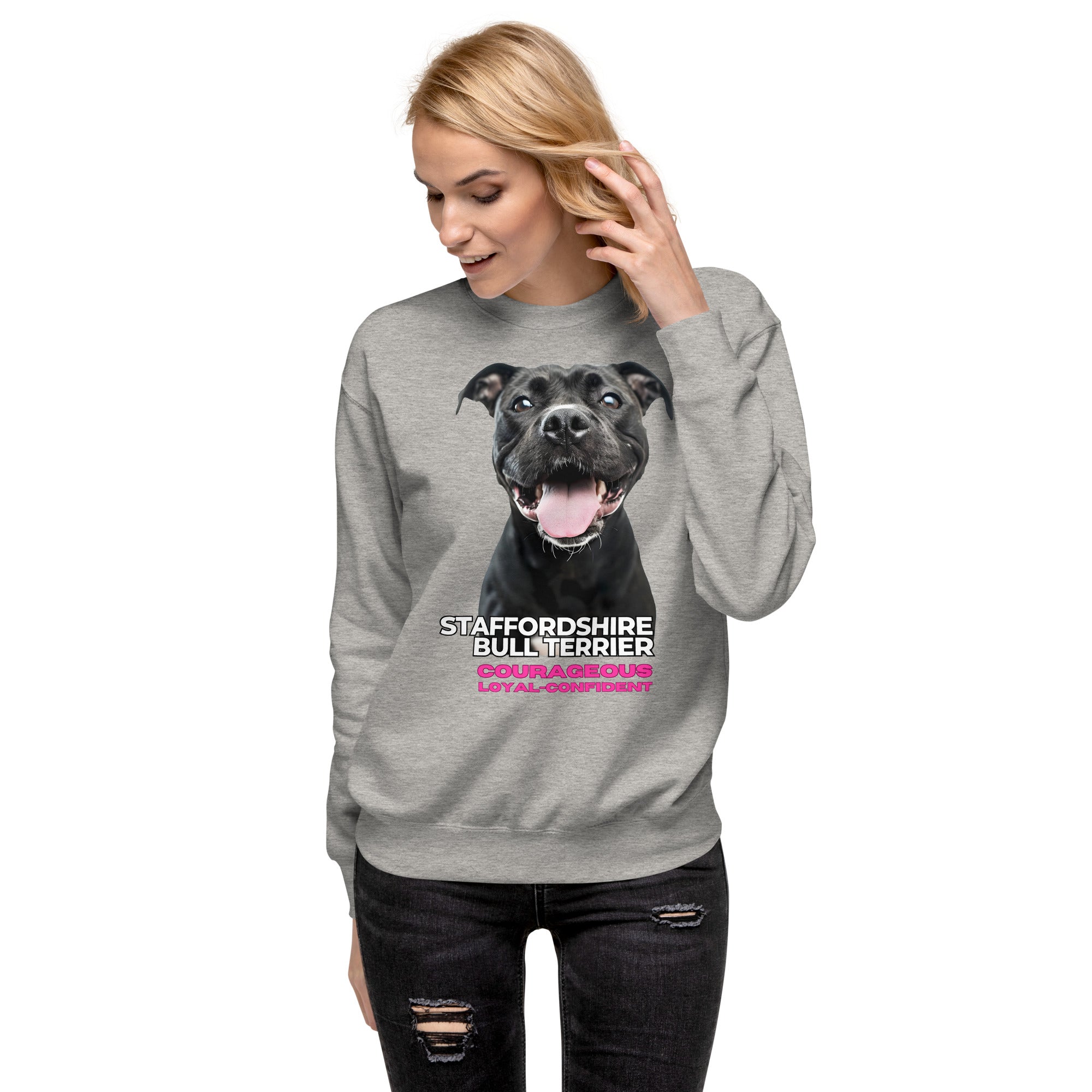 Staffordshire Bull Terrier Unisex Premium Sweatshirt