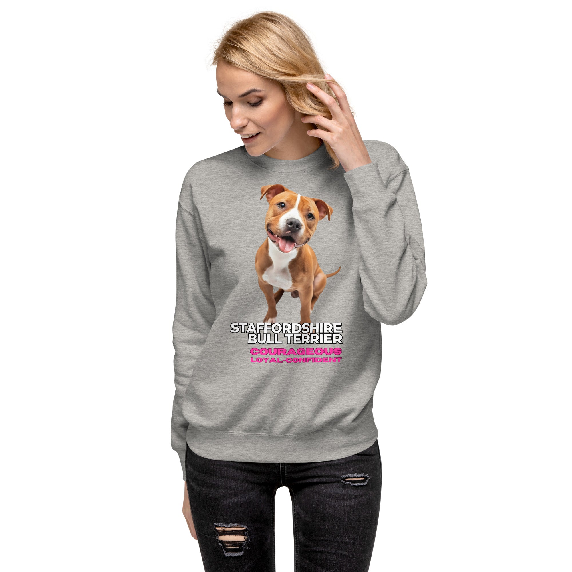 Staffordshire Bull Terrier Unisex Premium Sweatshirt