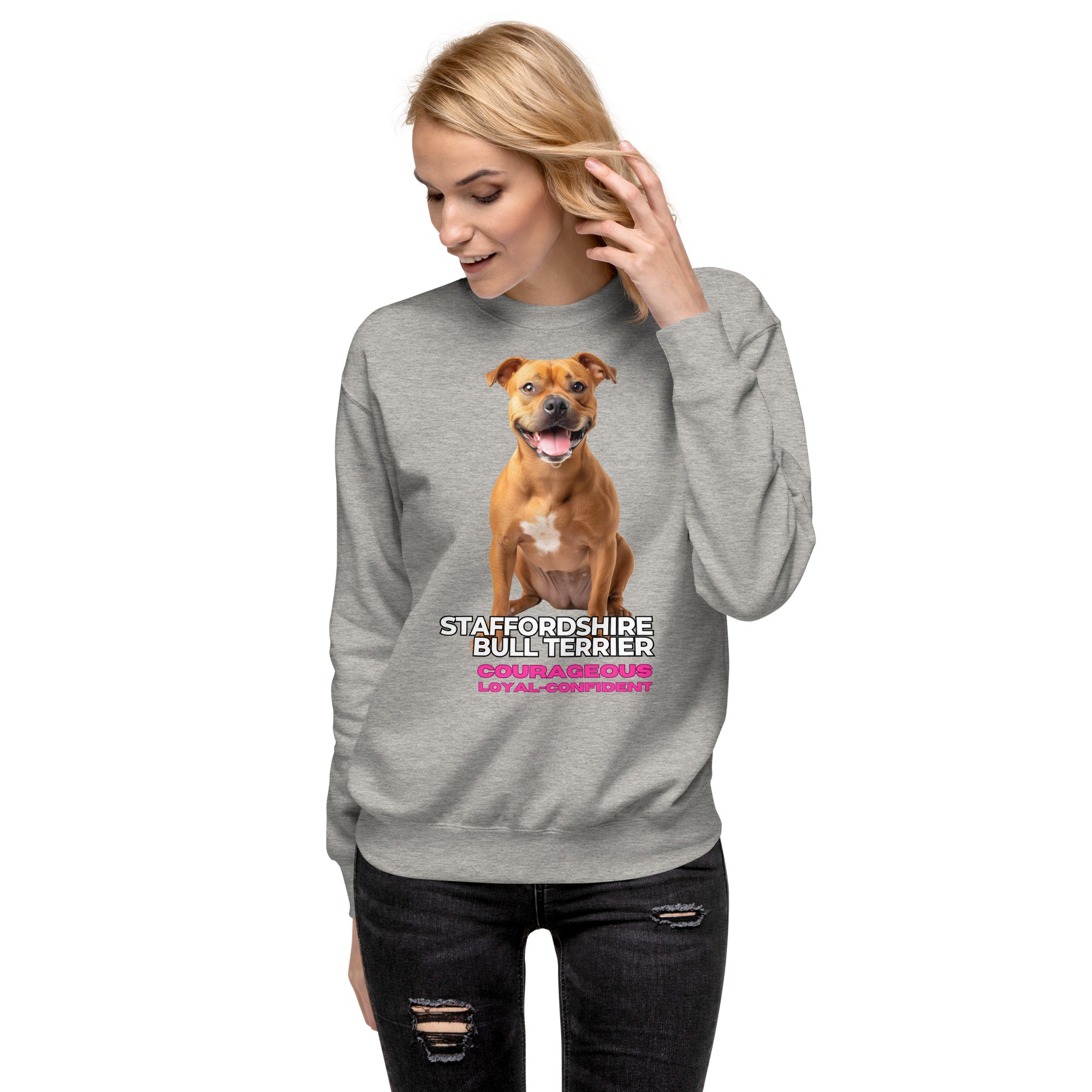 Staffordshire Bull Terrier Unisex Premium Sweatshirt