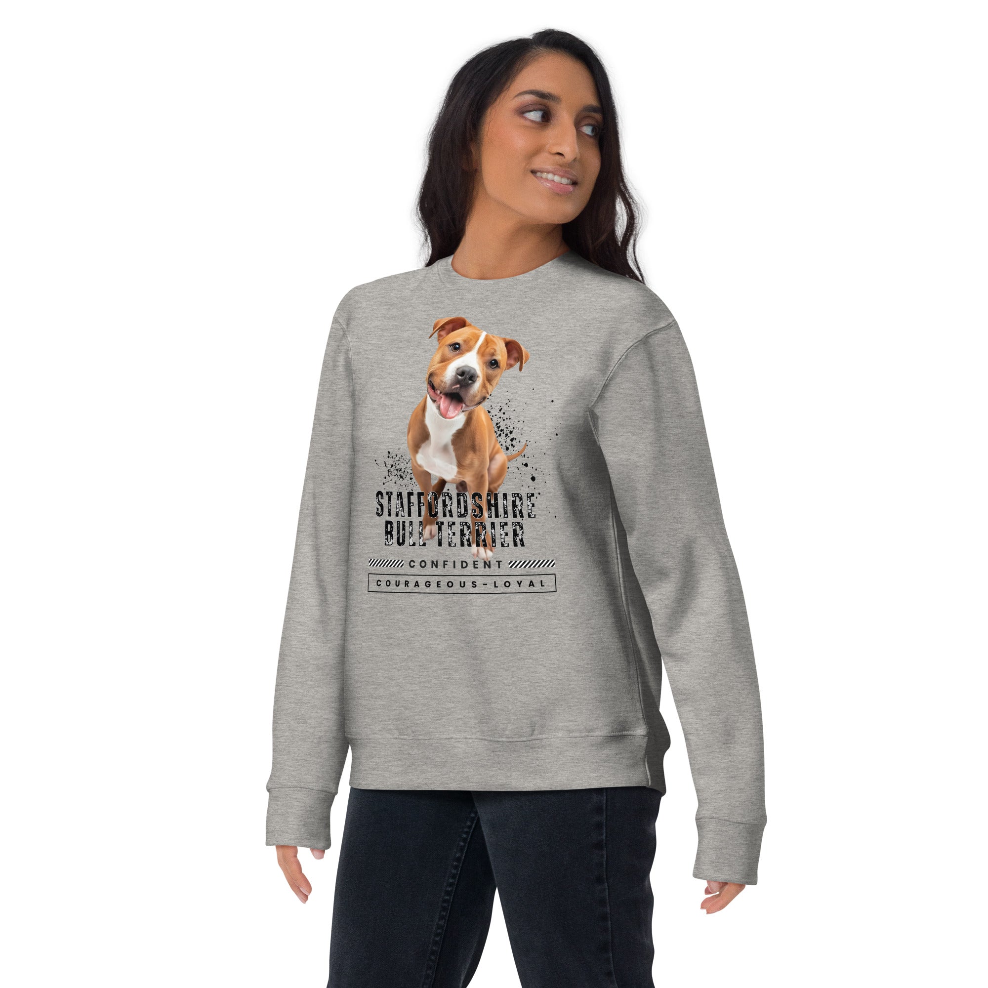 Staffordshire Bull Terrier Unisex Premium Sweatshirt