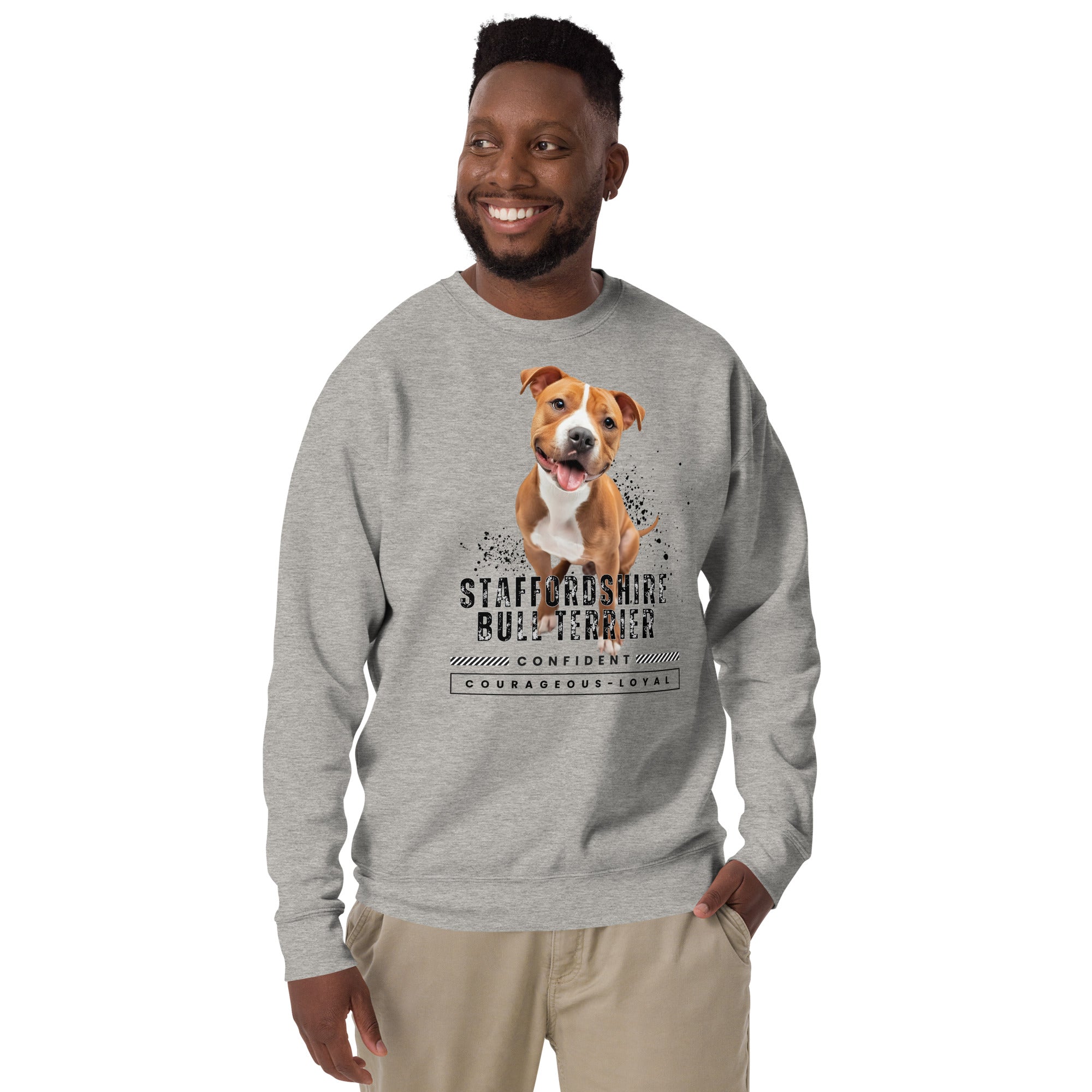 Staffordshire Bull Terrier Unisex Premium Sweatshirt