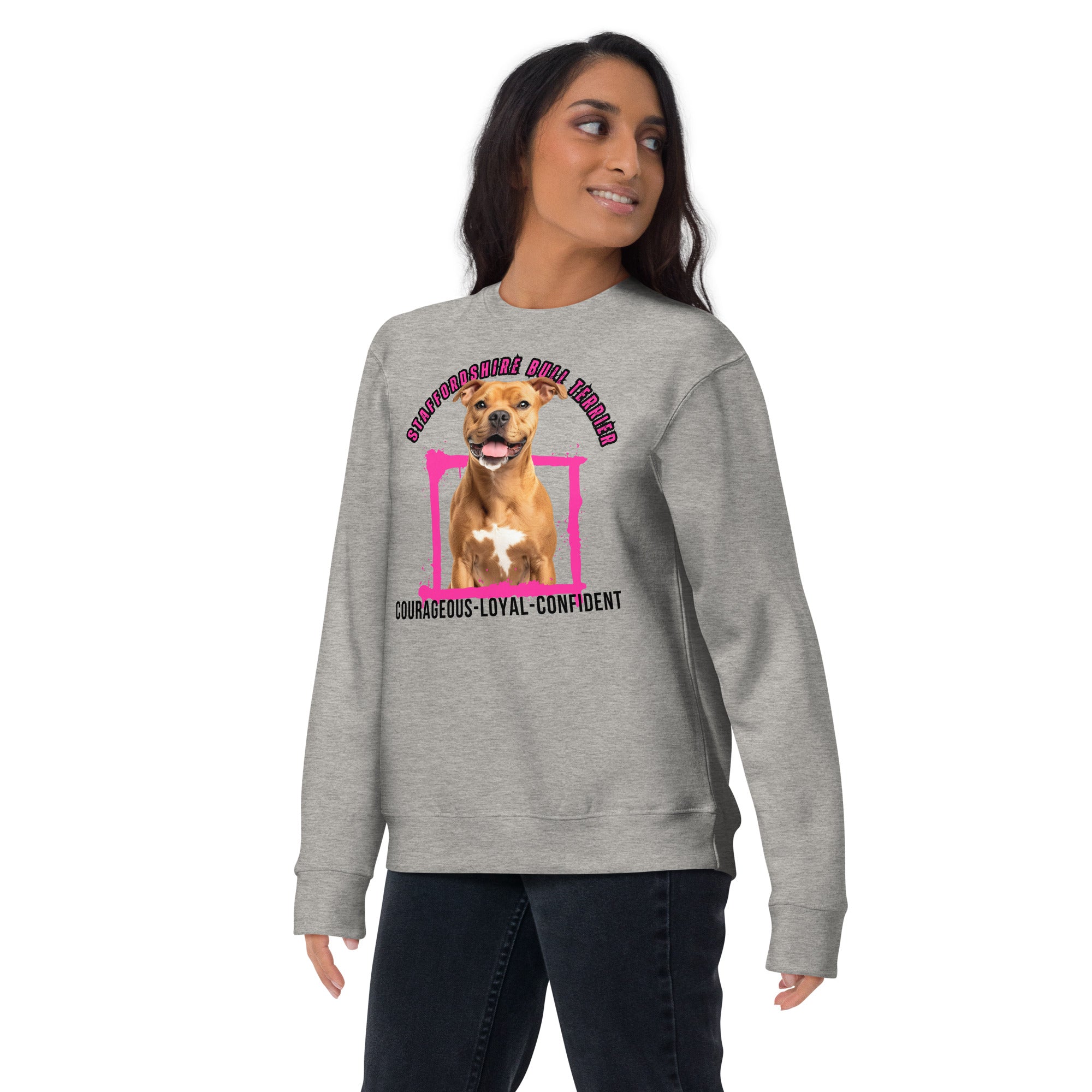 Staffordshire Bull Terrier Unisex Premium Sweatshirt