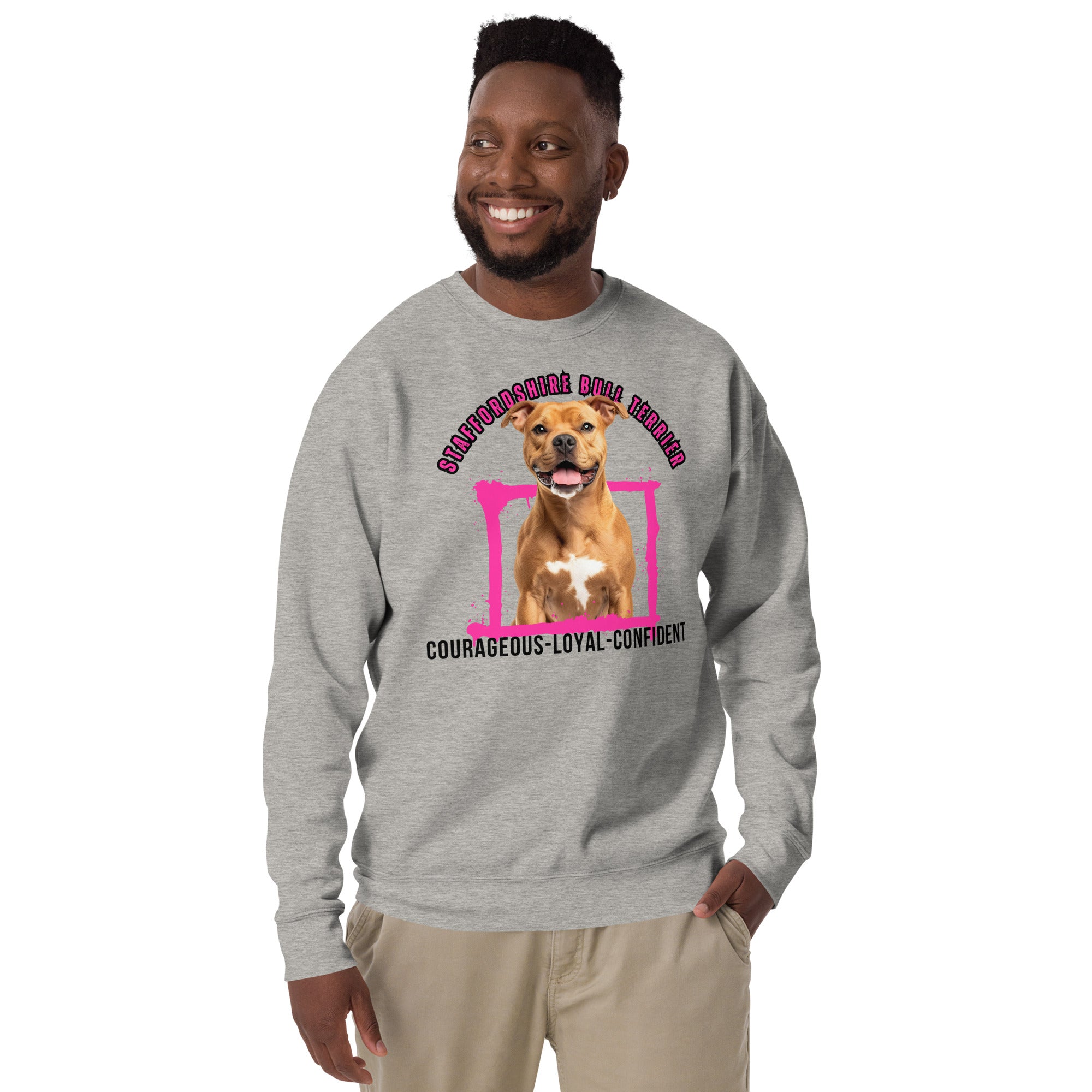 Staffordshire Bull Terrier Unisex Premium Sweatshirt