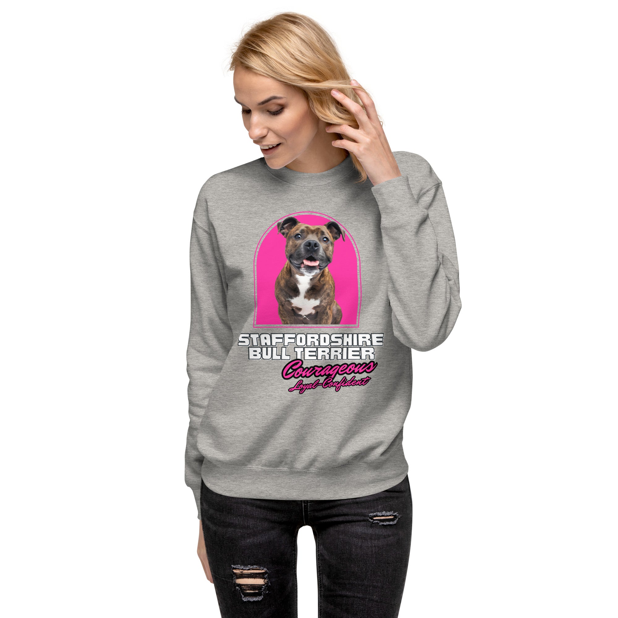 Staffordshire Bull Terrier Unisex Premium Sweatshirt