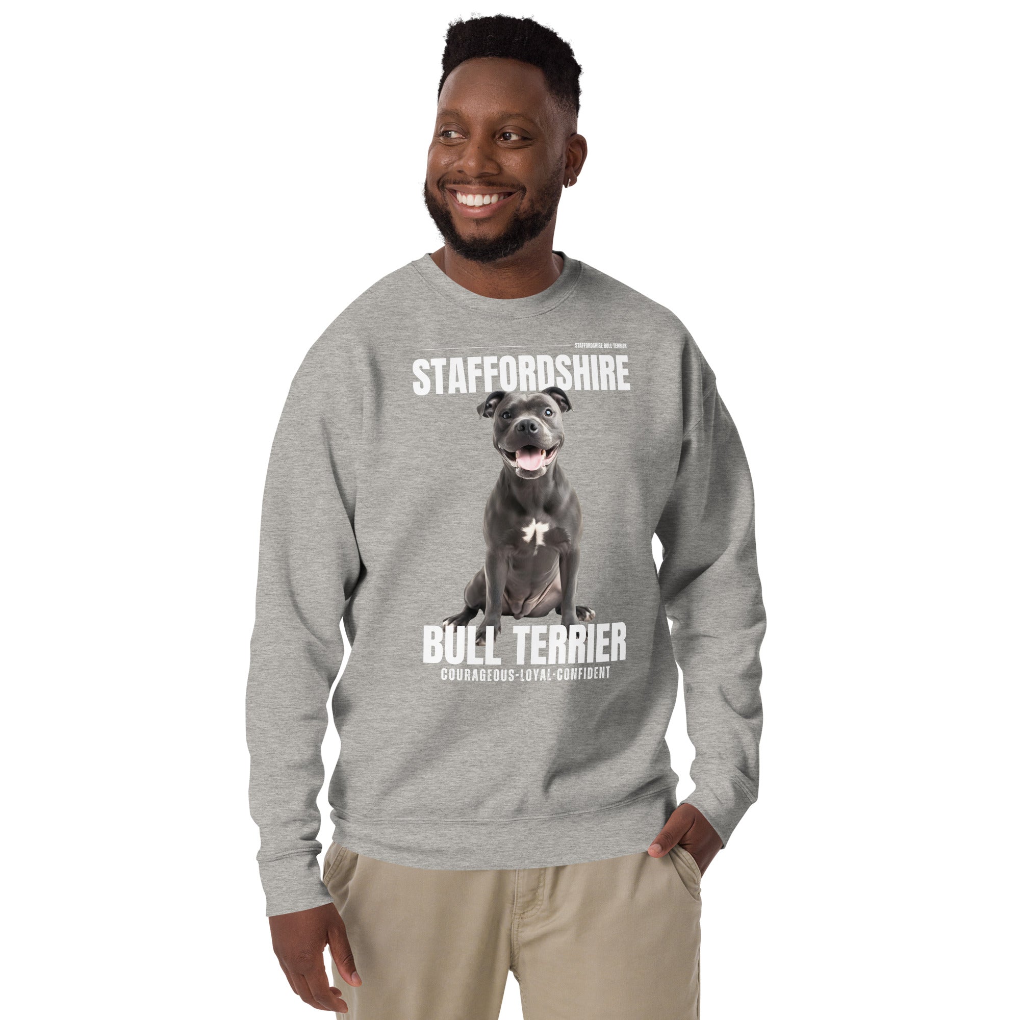 Staffordshire Bull Terrier Unisex Premium Sweatshirt