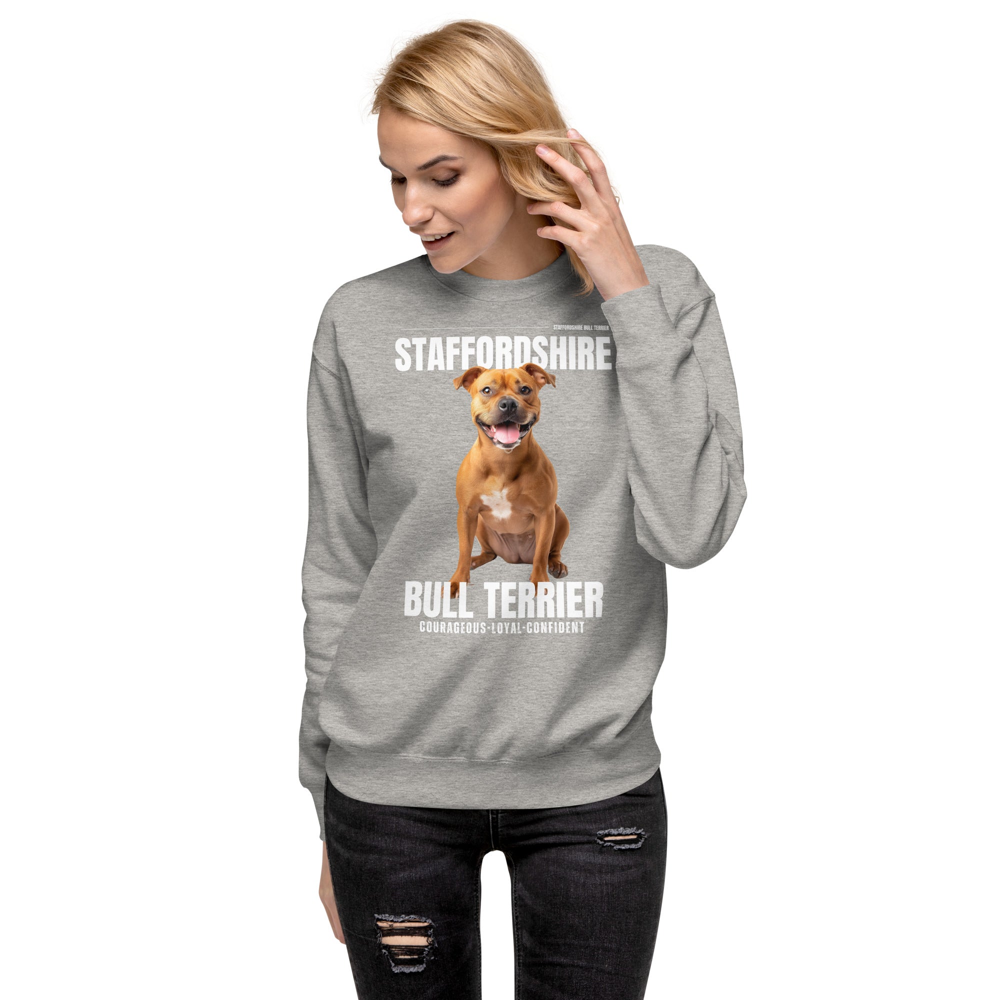 Staffordshire Bull Terrier Unisex Premium Sweatshirt