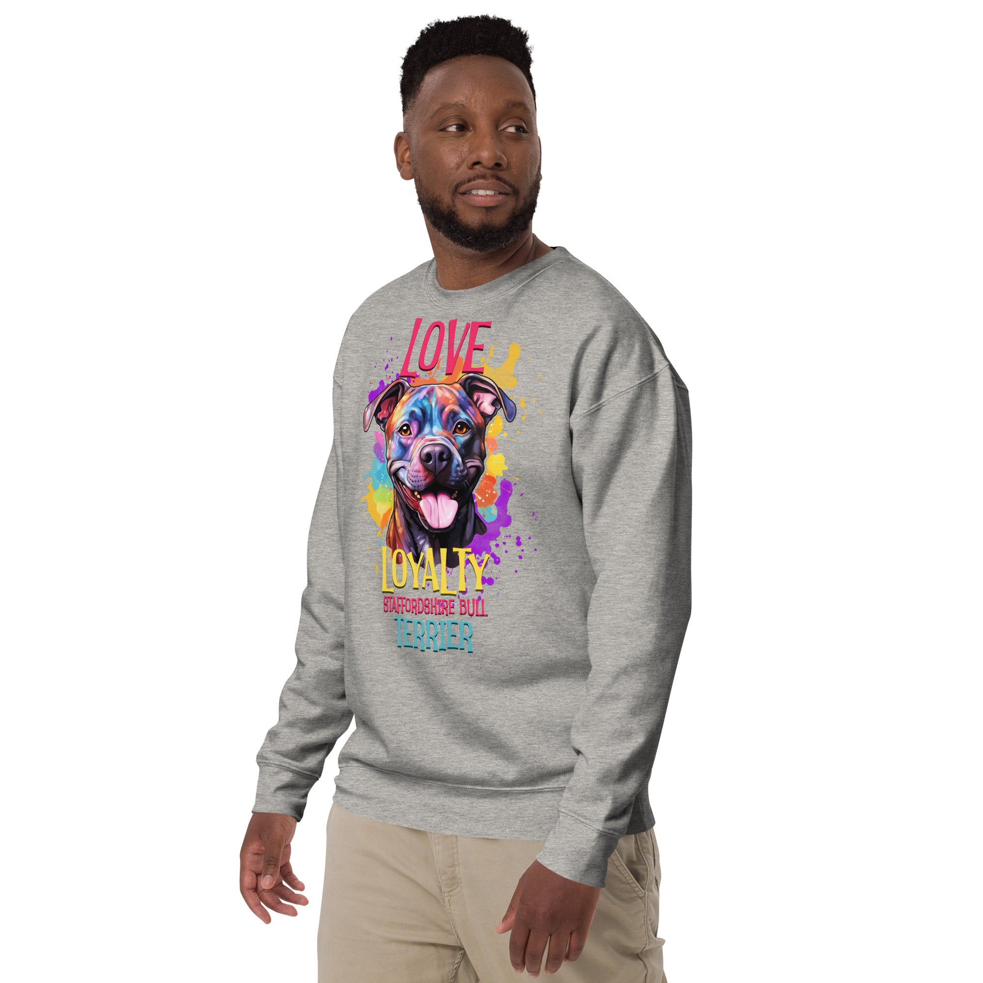 Staffordshire Bull Terrier Unisex Premium Sweatshirt