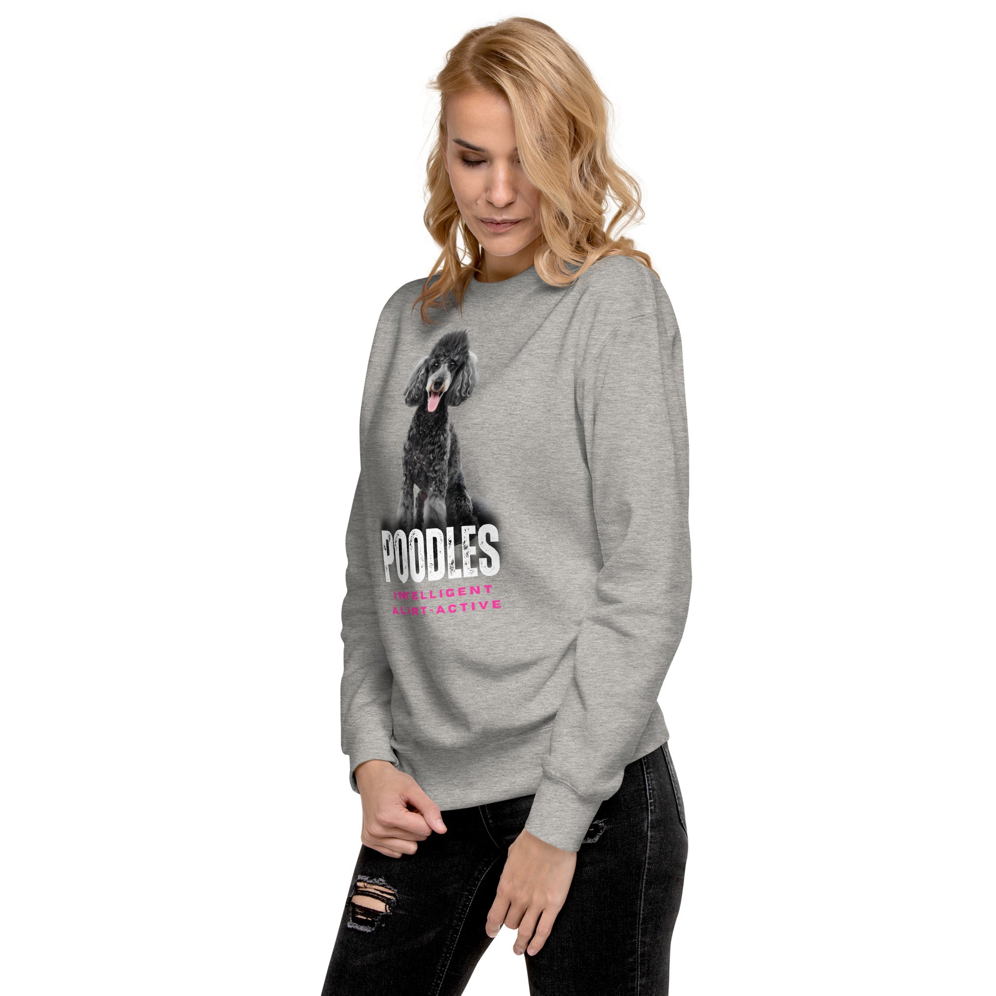 Poodle Unisex Premium Sweatshirt