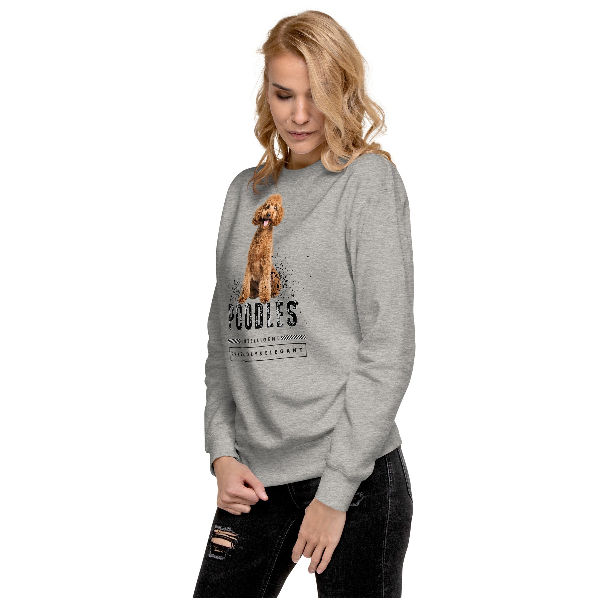 PoodleUnisex Premium Sweatshirt