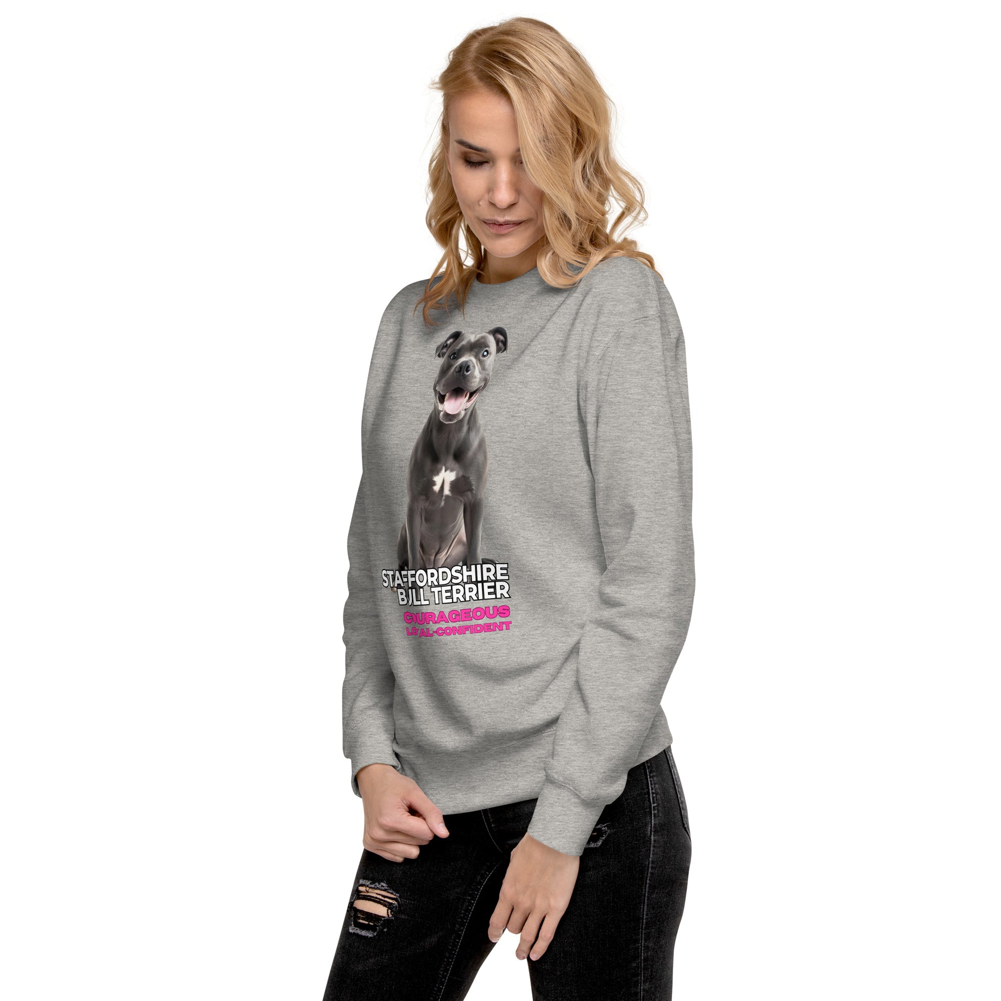 Staffordshire Bull Terrier Unisex Premium Sweatshirt