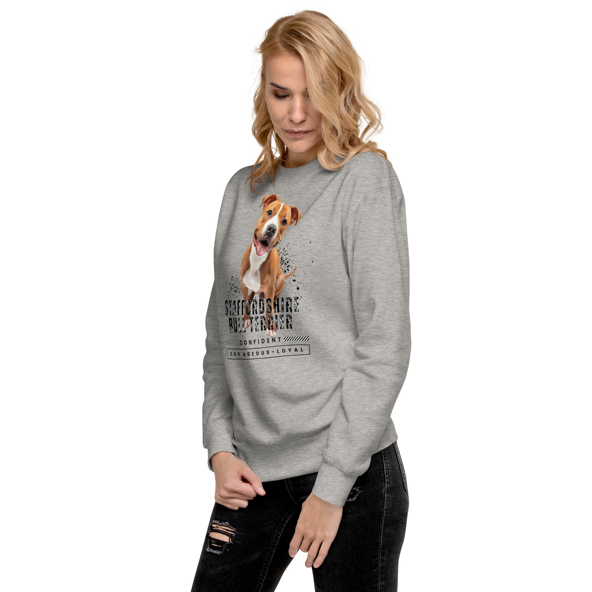 Staffordshire Bull Terrier Unisex Premium Sweatshirt